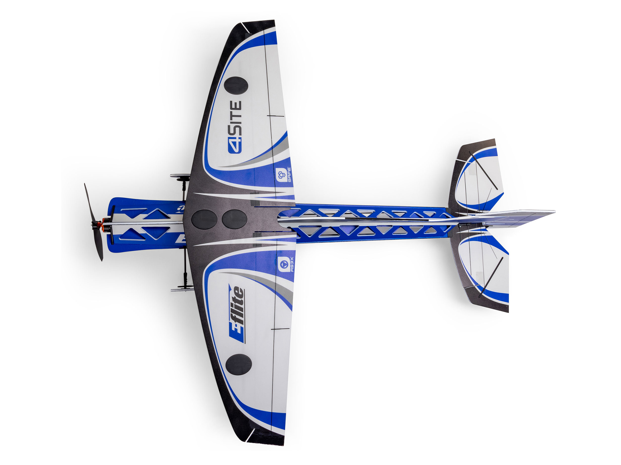 4-Site 3D FF (Flat Foamy) 800mm BNF Basic with AS3X+ & SAFE-7