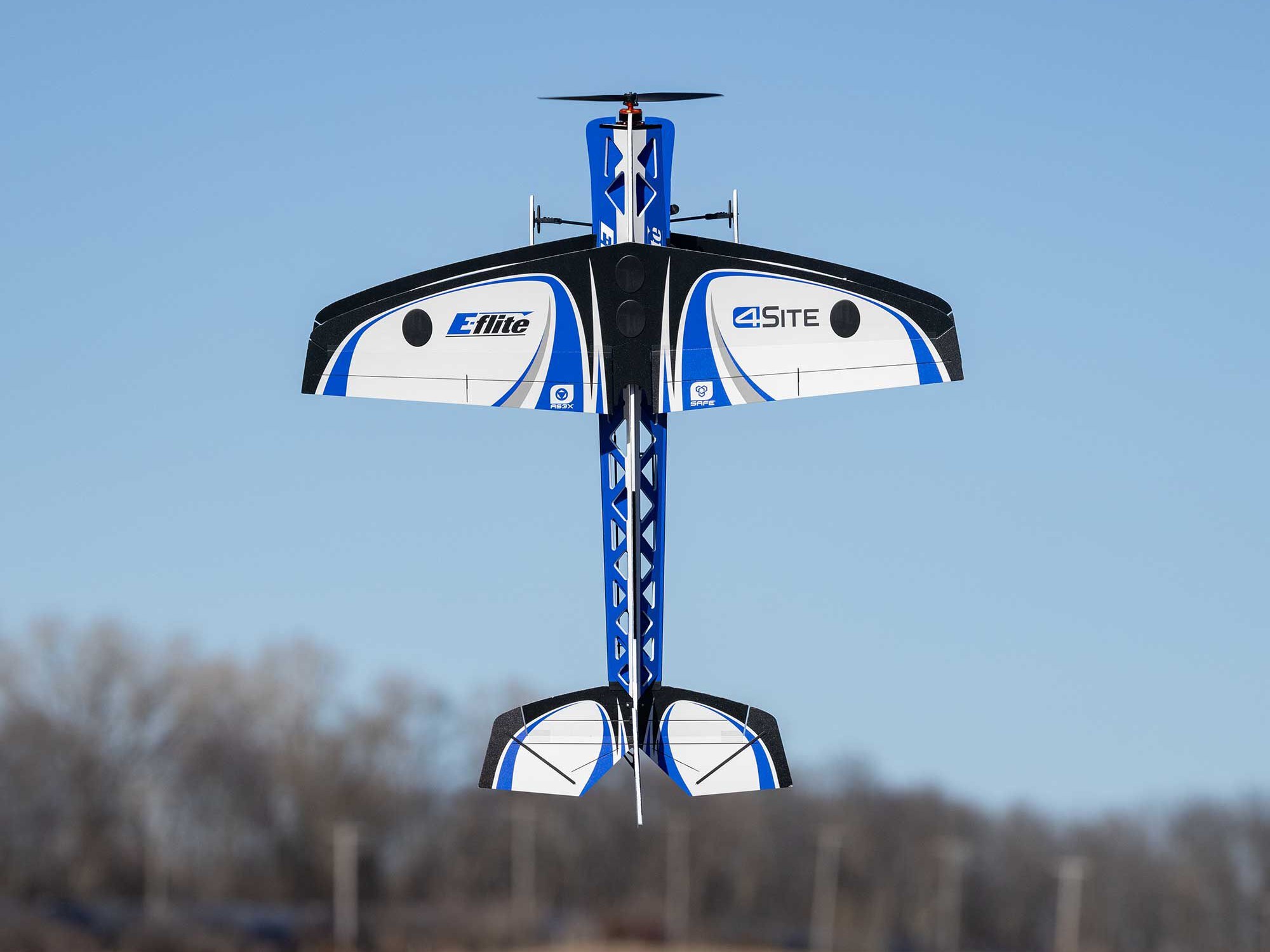 4-Site 3D FF (Flat Foamy) 800mm BNF Basic with AS3X+ & SAFE-20