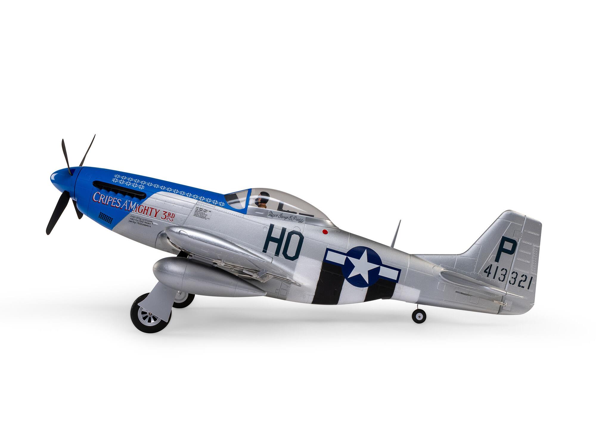 P-51D Mustang 1.2m BNF Basic-8