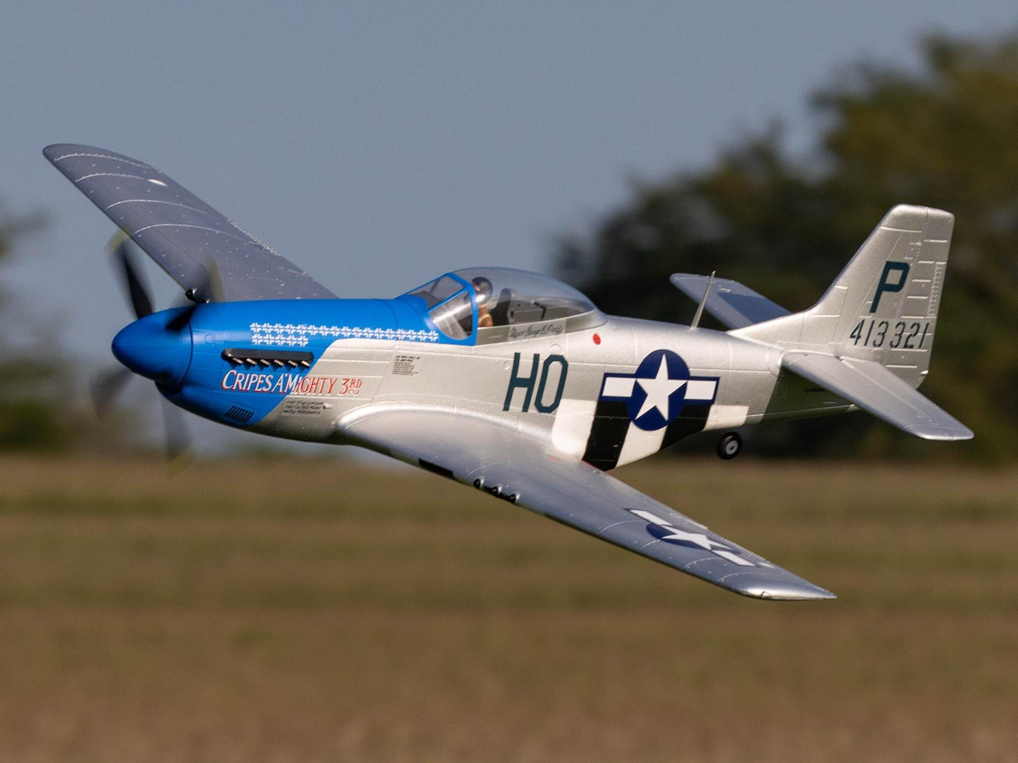P-51D Mustang 1.2m BNF Basic-10