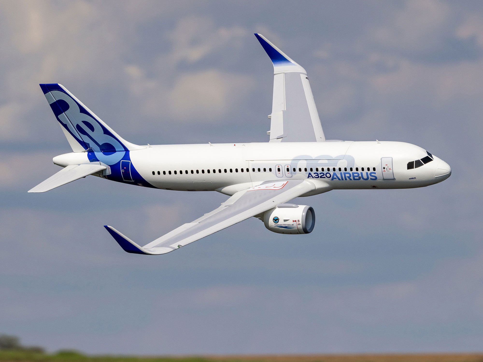 Airbus A320neo Twin 64mm EDF PNP-20