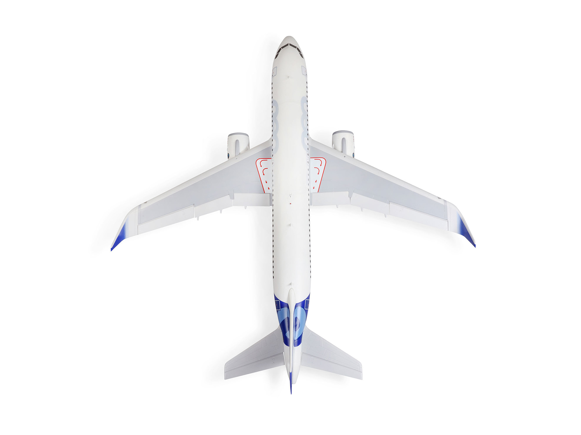 Airbus A320neo Twin 64mm EDF BNF Basic w/AS3X+ SAFE-5