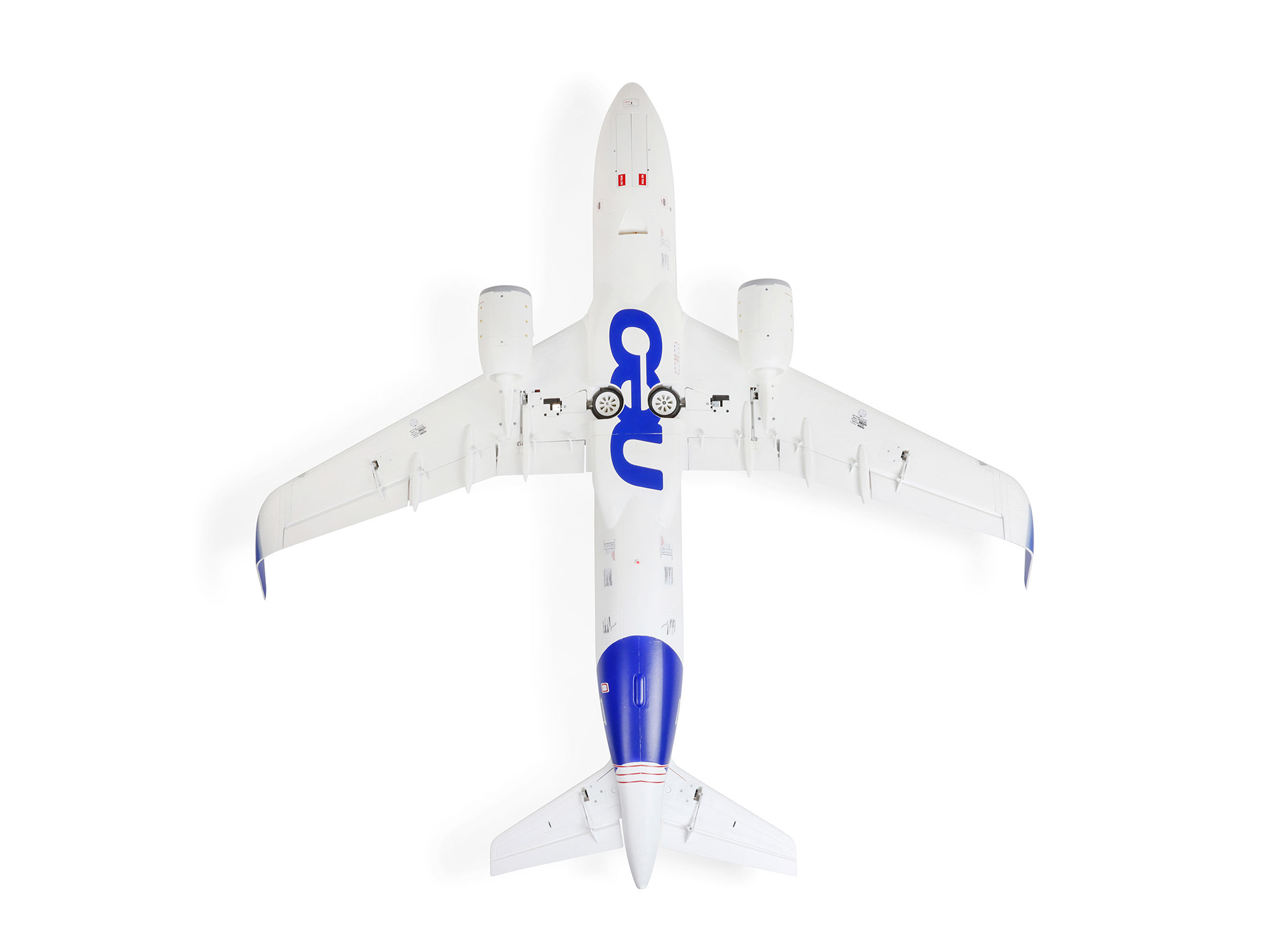 Airbus A320neo Twin 64mm EDF BNF Basic w/AS3X+ SAFE-6