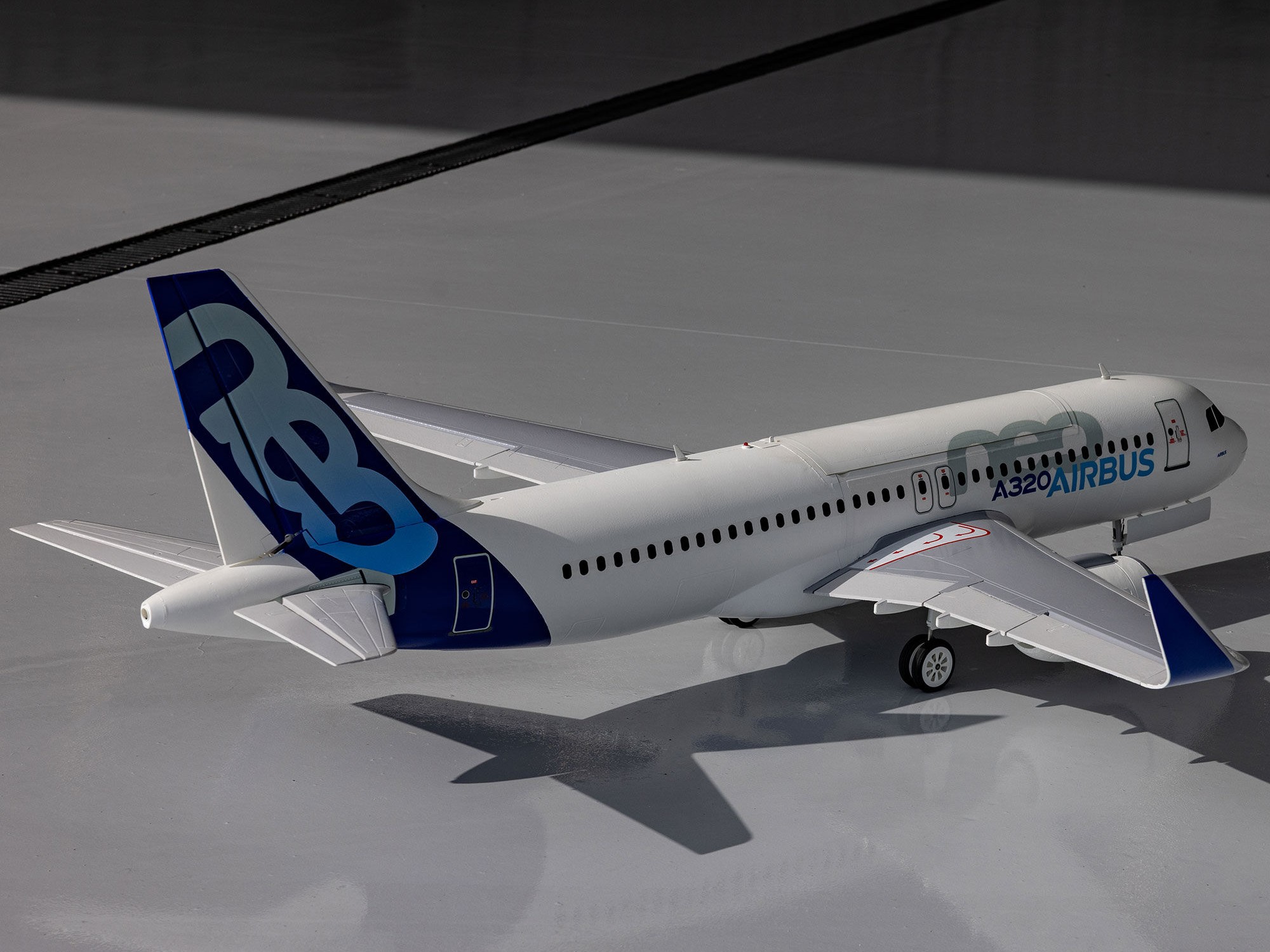 Airbus A320neo Twin 64mm EDF BNF Basic w/AS3X+ SAFE-24