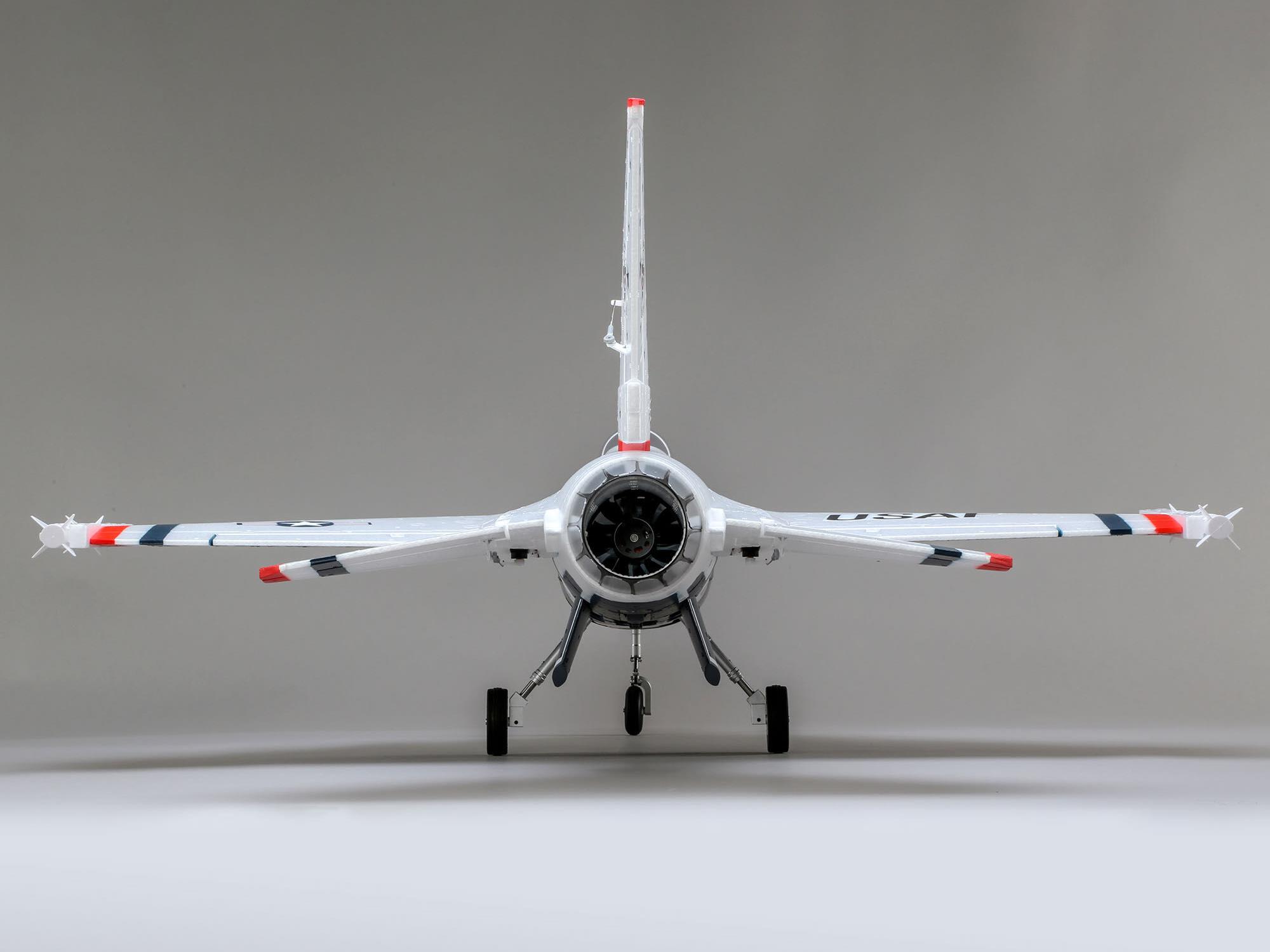 F-16 Thunderbirds 70mm EDF Jet BNF Basic with AS3X and SAFE-3