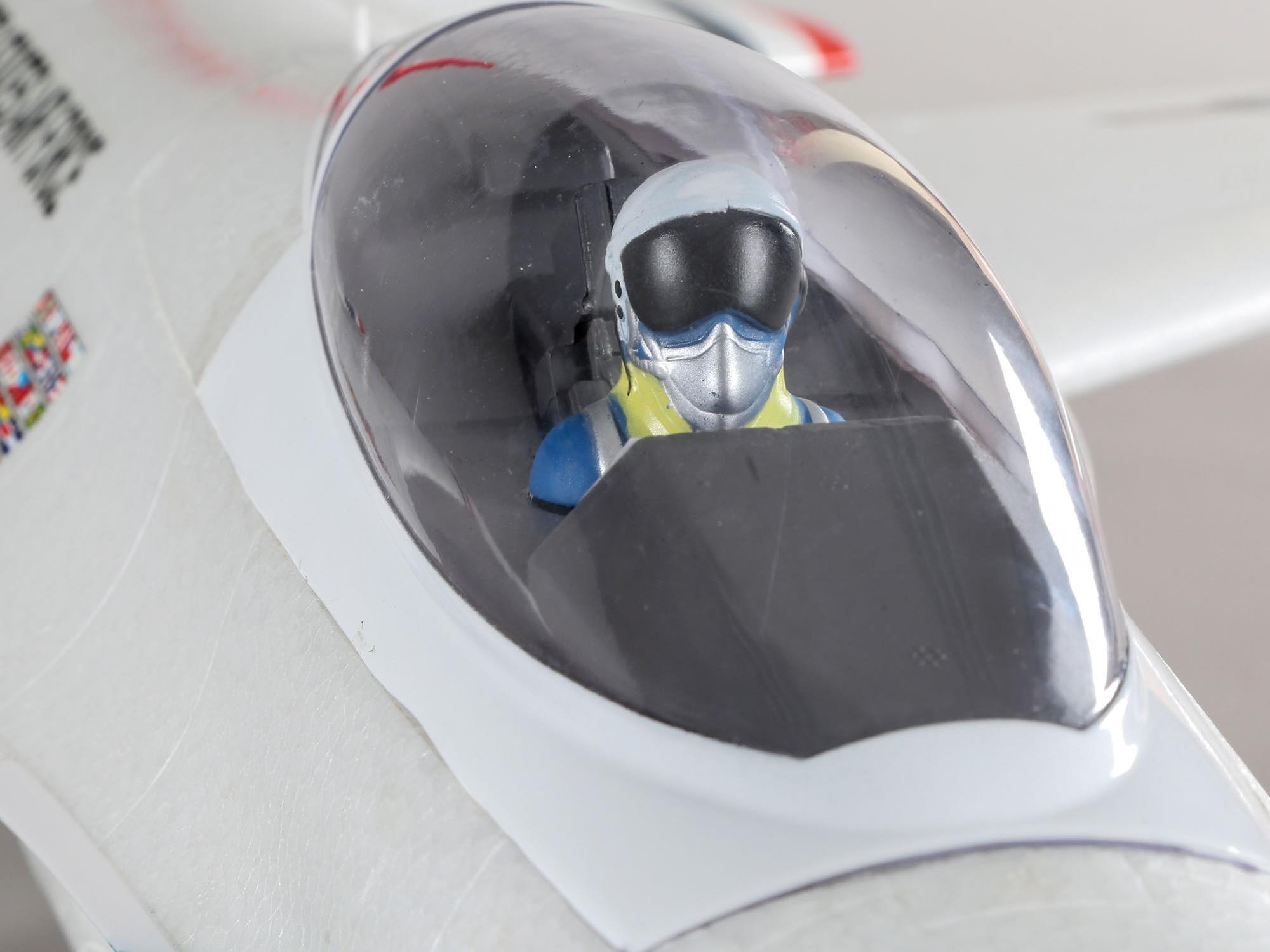 F-16 Thunderbirds 70mm EDF Jet BNF Basic with AS3X and SAFE-13