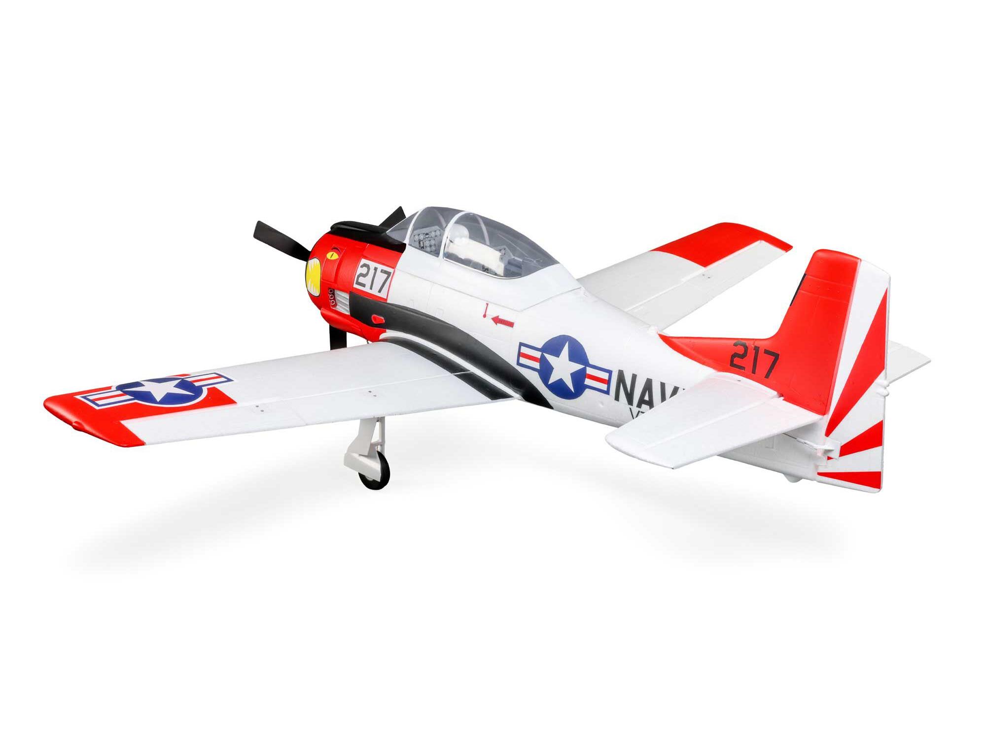 T-28 Trojan 1.2m BNF Basic with Smart-6