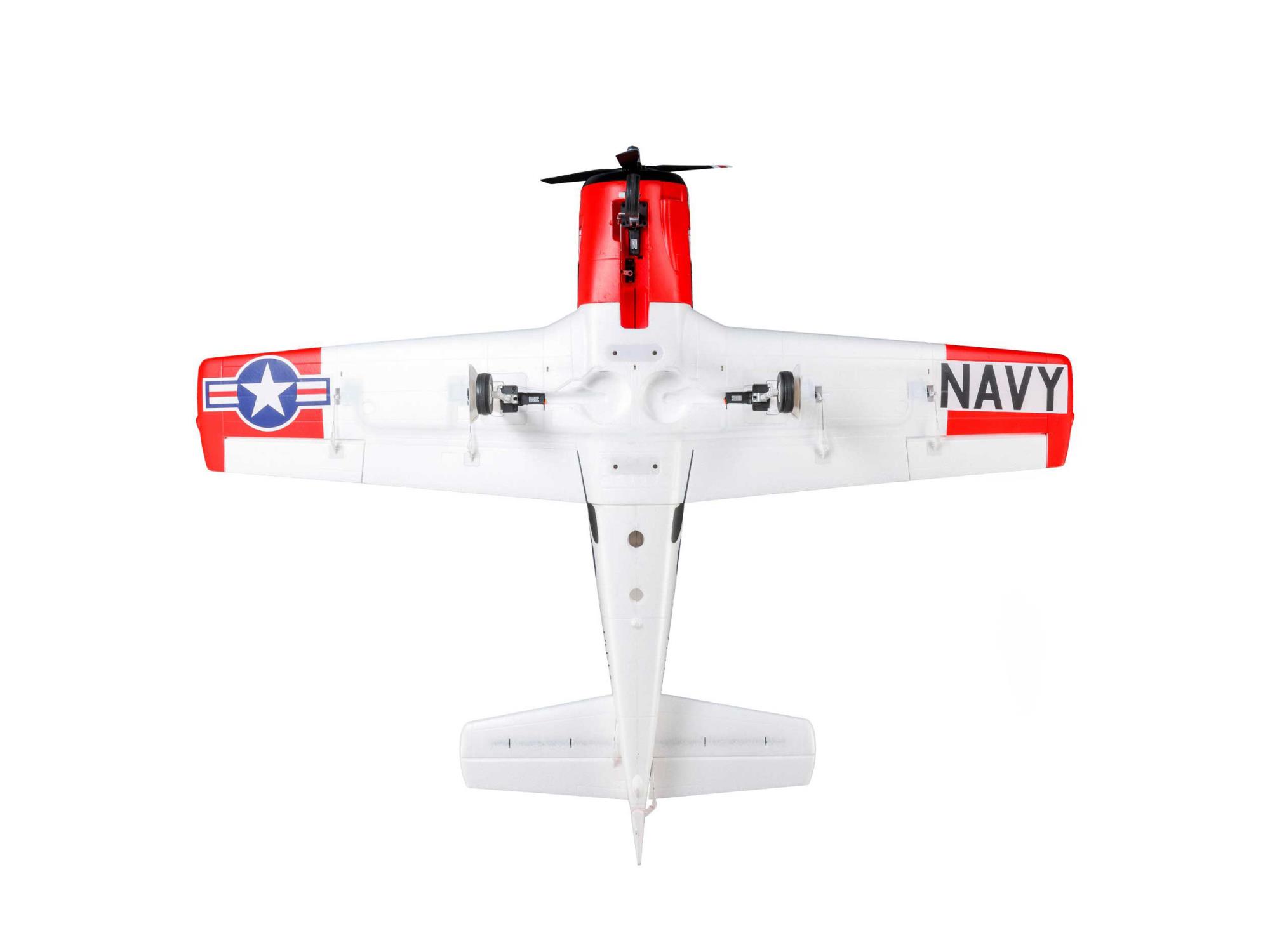 T-28 Trojan 1.2m BNF Basic with Smart-12