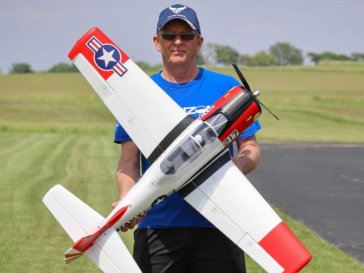 T-28 Trojan 1.2m BNF Basic with Smart-13