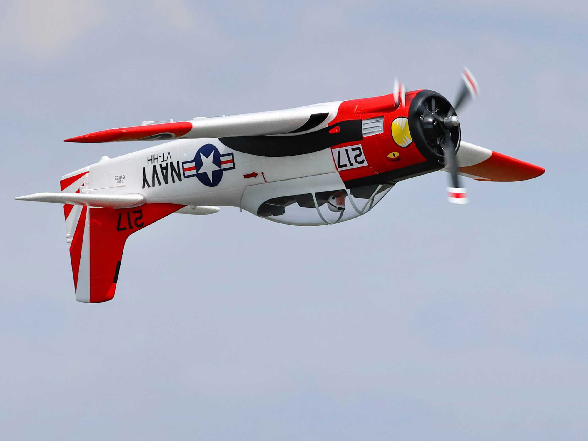 T-28 Trojan 1.2m BNF Basic with Smart-16