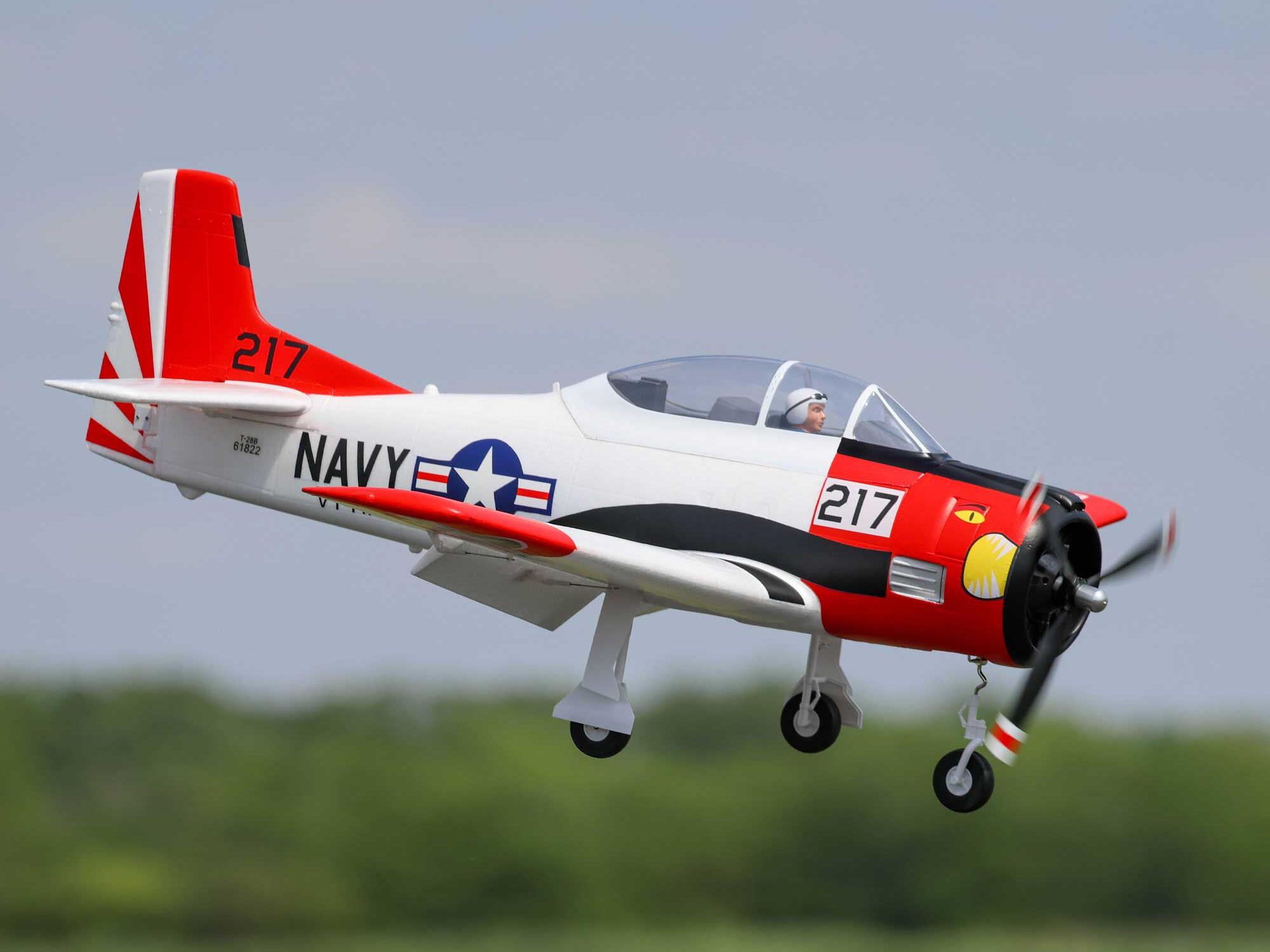 T-28 Trojan 1.2m PNP with Smart-17