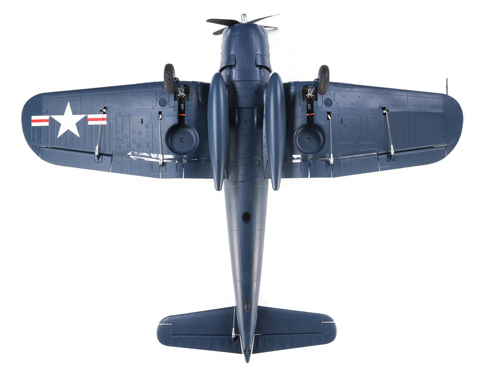 F4U-4 Corsair 1.2m BNF Basic with AS3X and SAFE Select-2