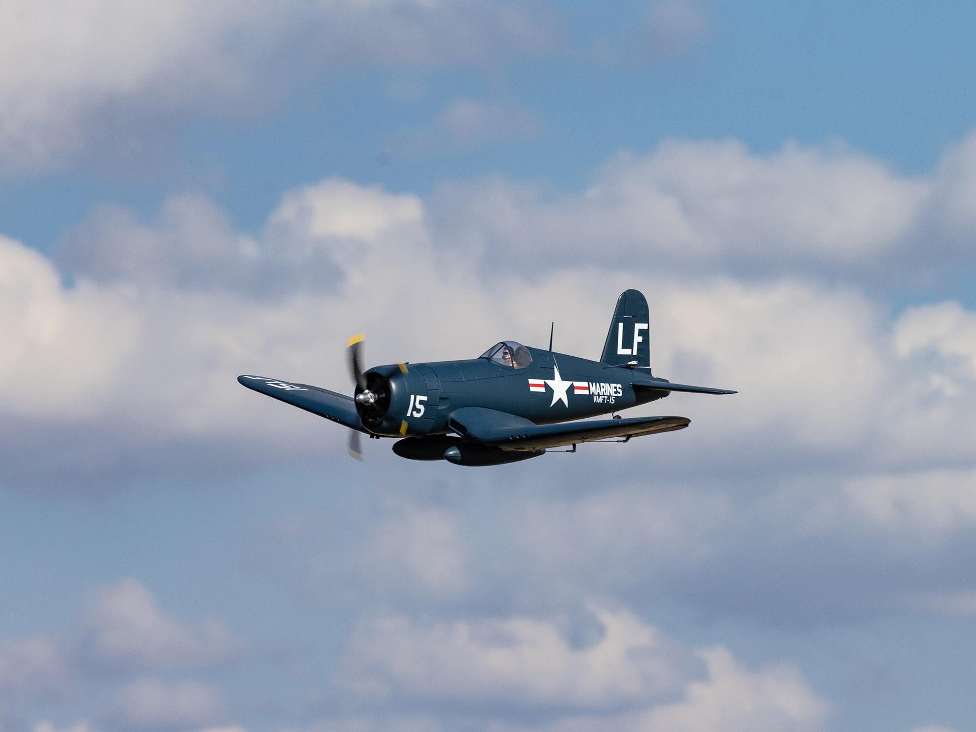 F4U-4 Corsair 1.2m BNF Basic with AS3X and SAFE Select-16