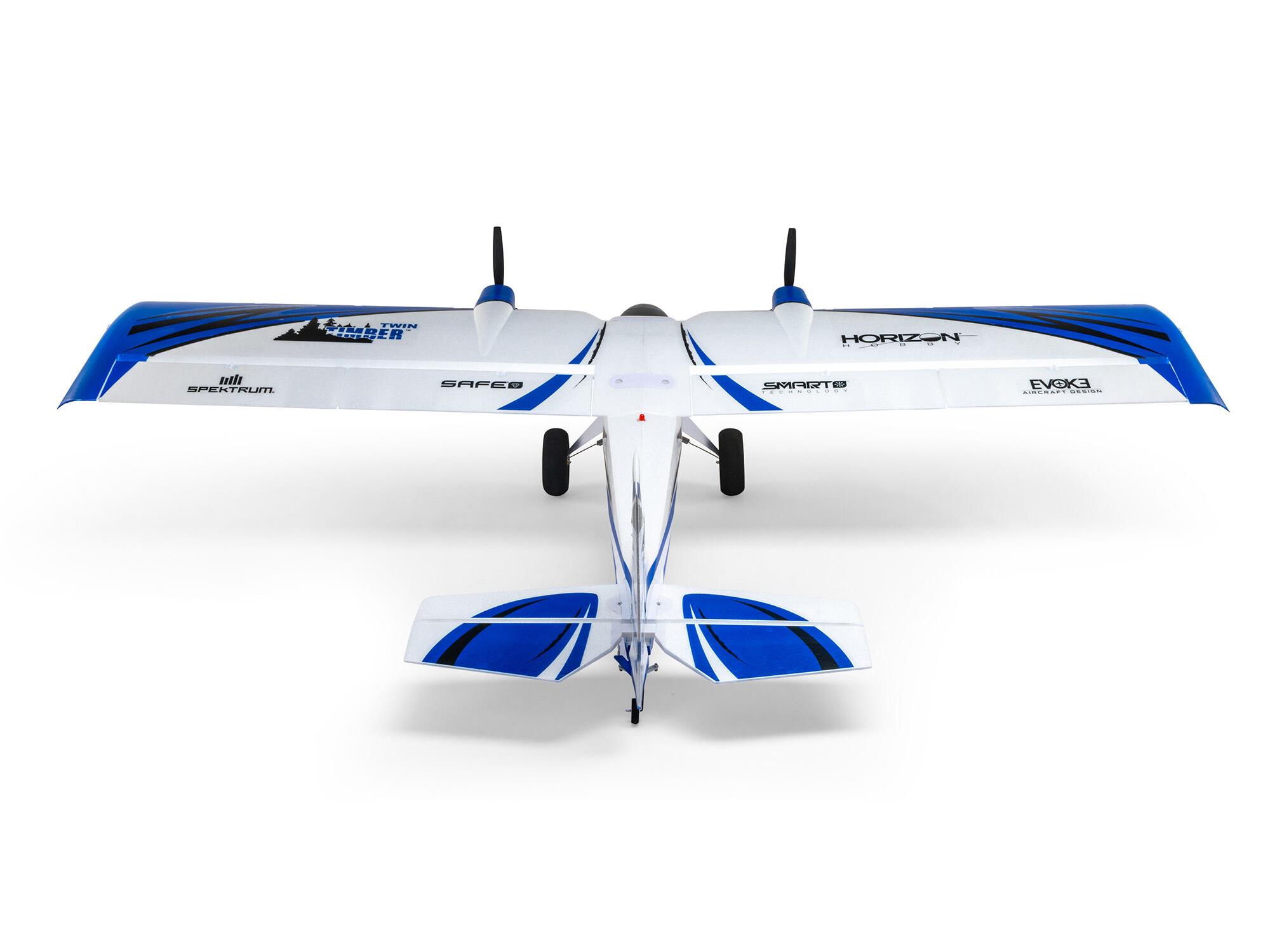 Twin Timber 1.6m BNF Basic with AS3X and SAFE Select-5