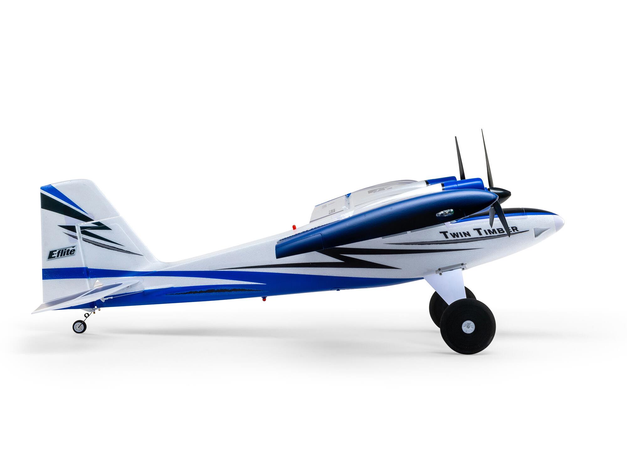 Twin Timber 1.6m BNF Basic with AS3X and SAFE Select-6