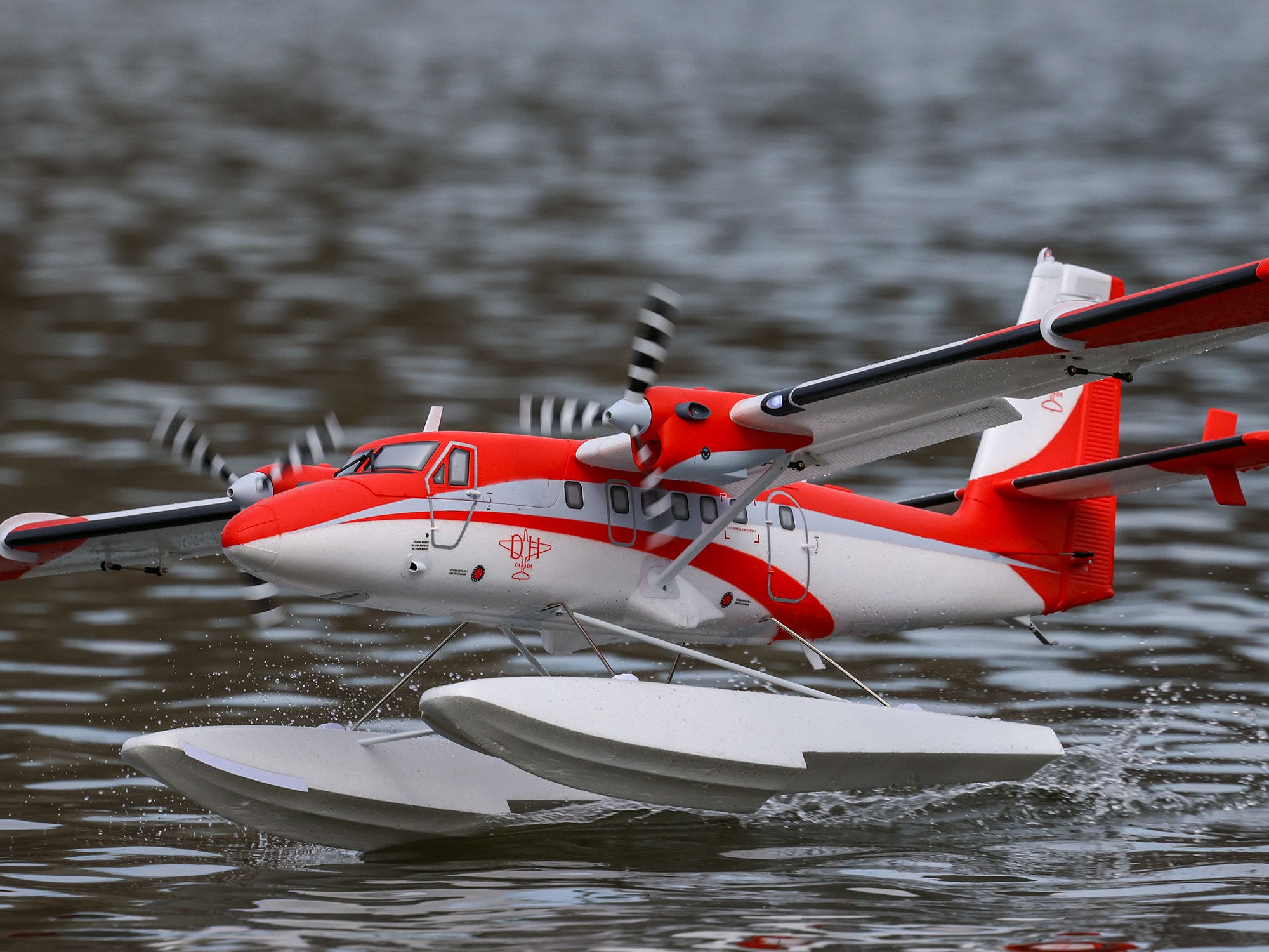 DHC-6 Twin Otter 1.4m BNF Basic with AS3X+ and SAFE Select-24