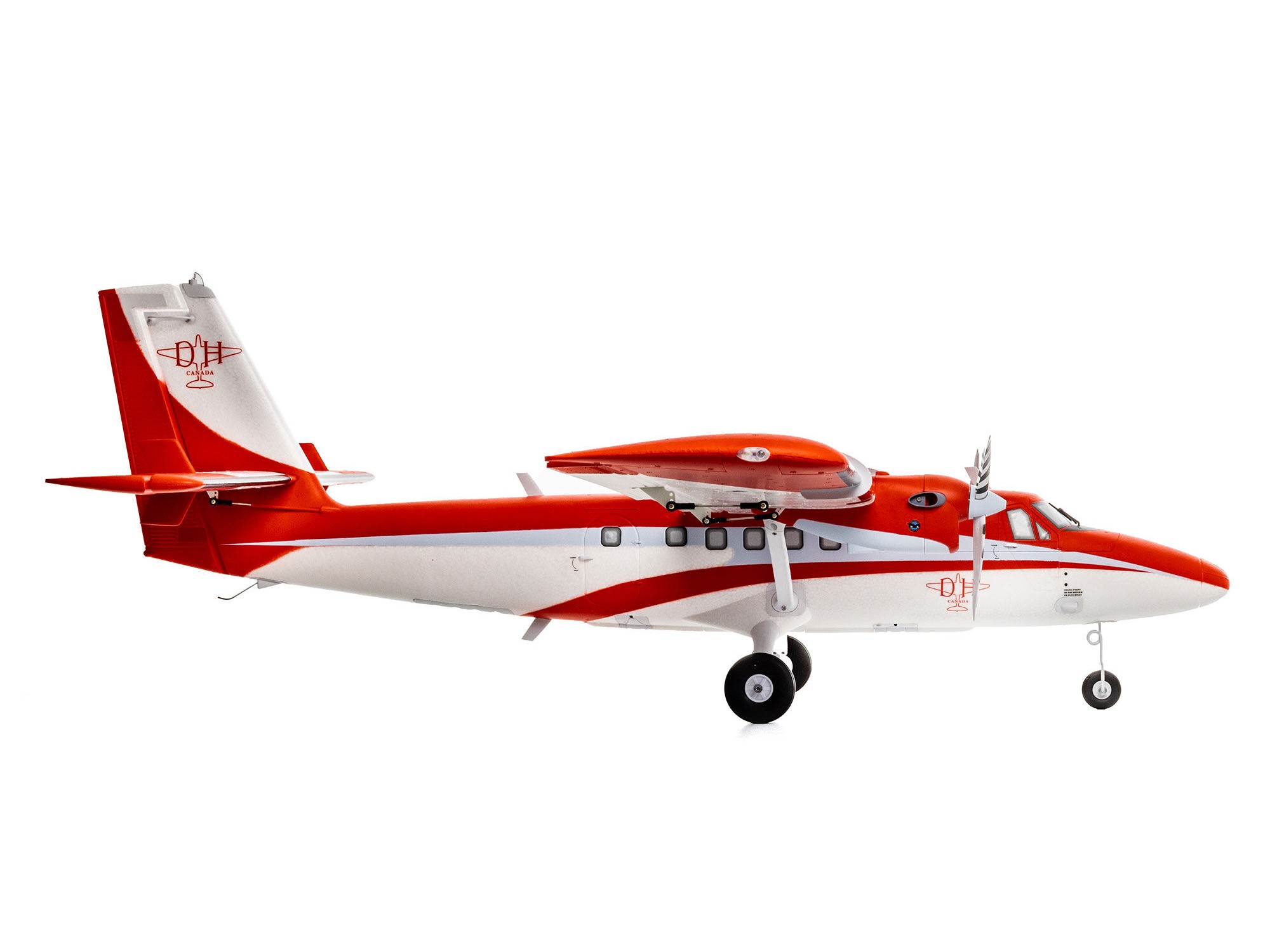 DHC-6 Twin Otter 1.4m BNF Basic Combo with Floats-4