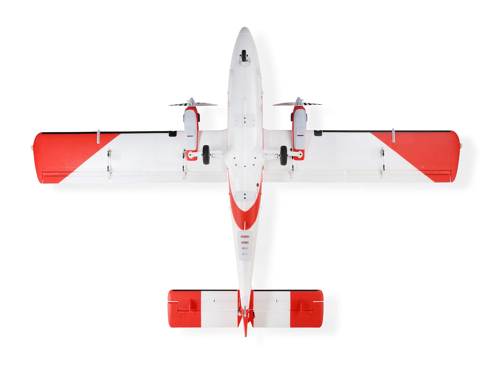 DHC-6 Twin Otter 1.4m BNF Basic Combo with Floats-8