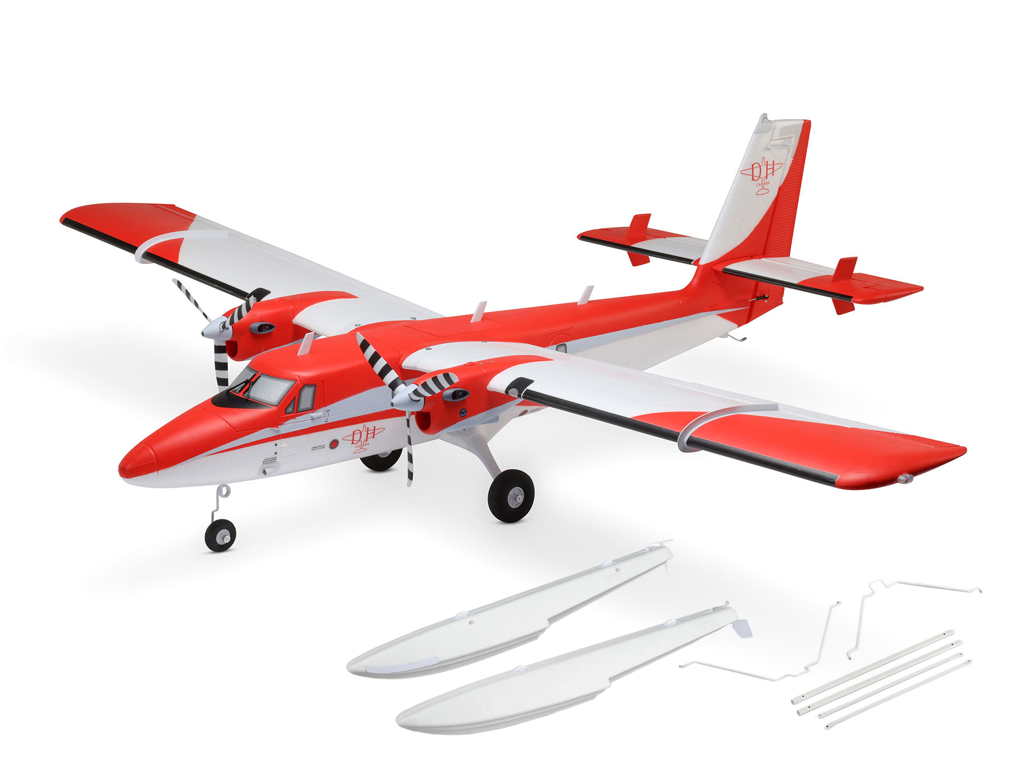 DHC-6 Twin Otter 1.4m PNP Combo with Floats