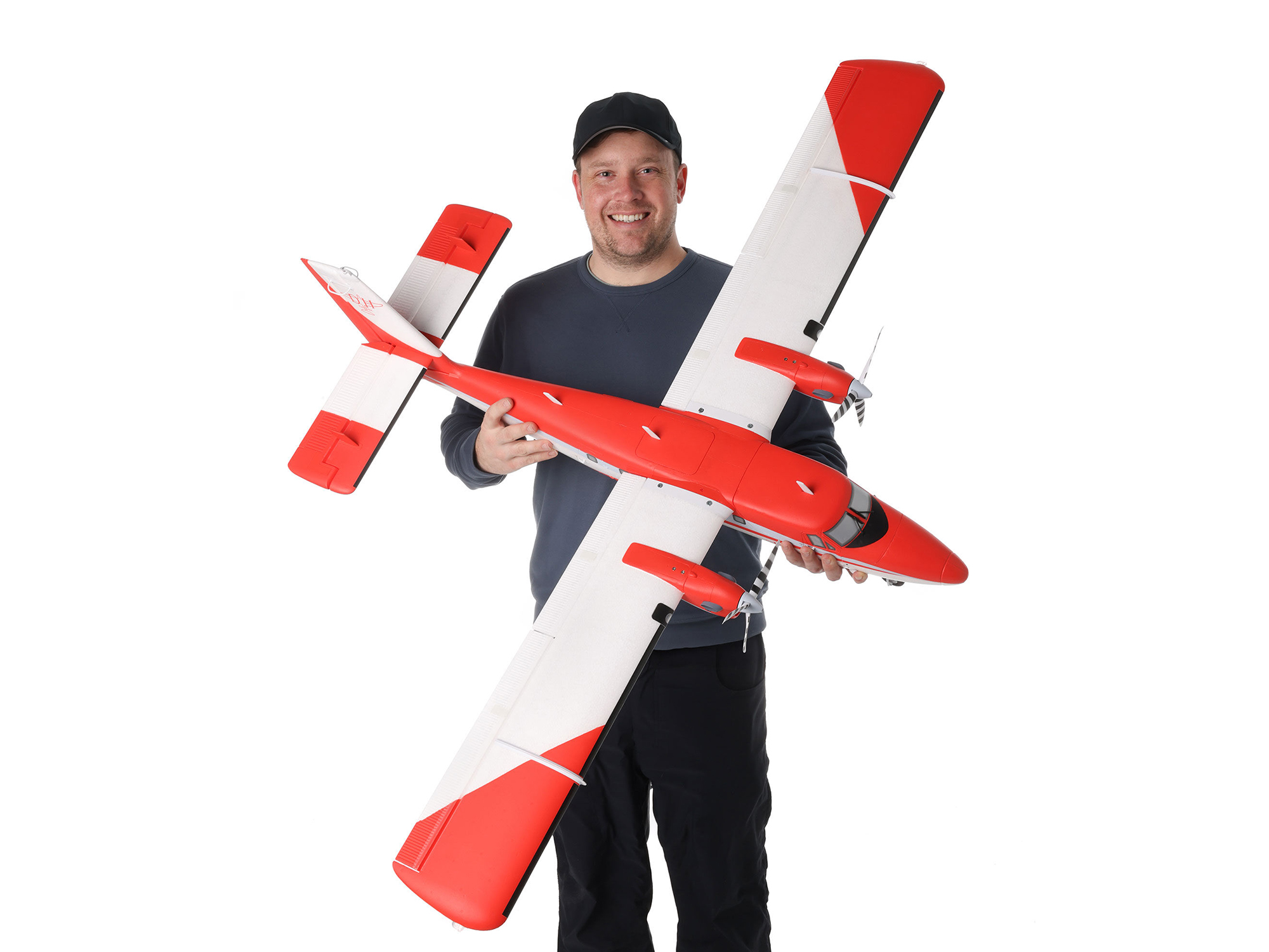 DHC-6 Twin Otter 1.4m PNP Combo with Floats-26