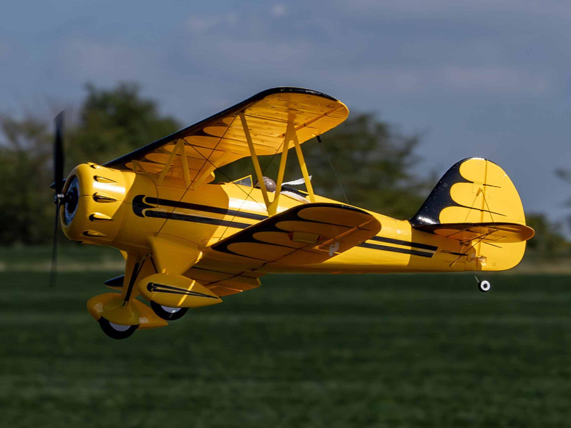 UMX WACO BNF Basic with AS3X and SAFE Select, Yellow-15