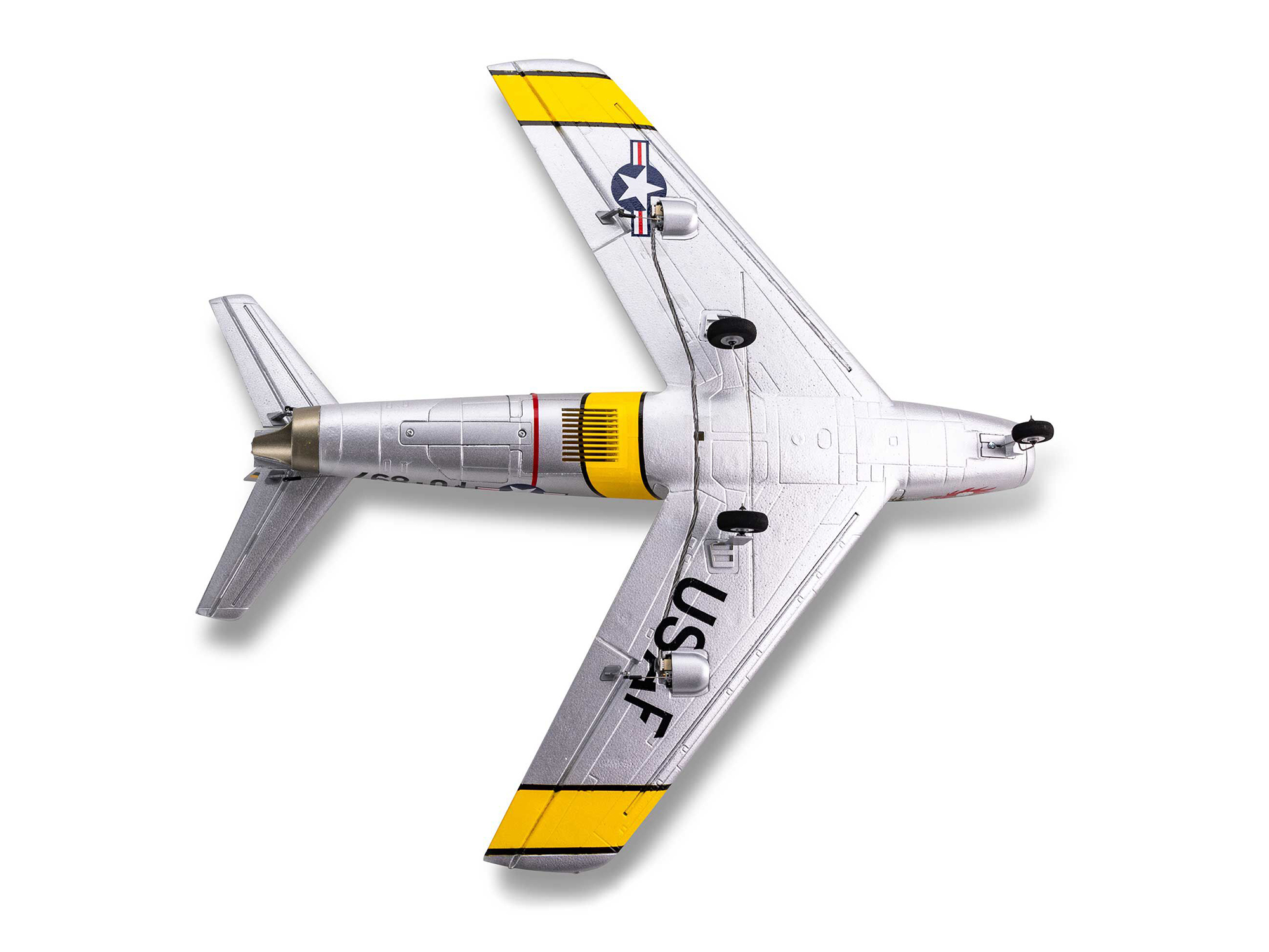 UMX F-86 Sabre 30mm EDF Jet BNF Basic with AS3X and SAFE Sel-4