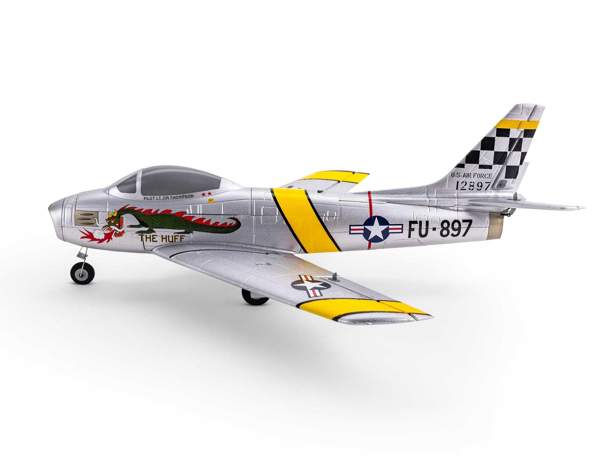 UMX F-86 Sabre 30mm EDF Jet BNF Basic with AS3X and SAFE Sel-10