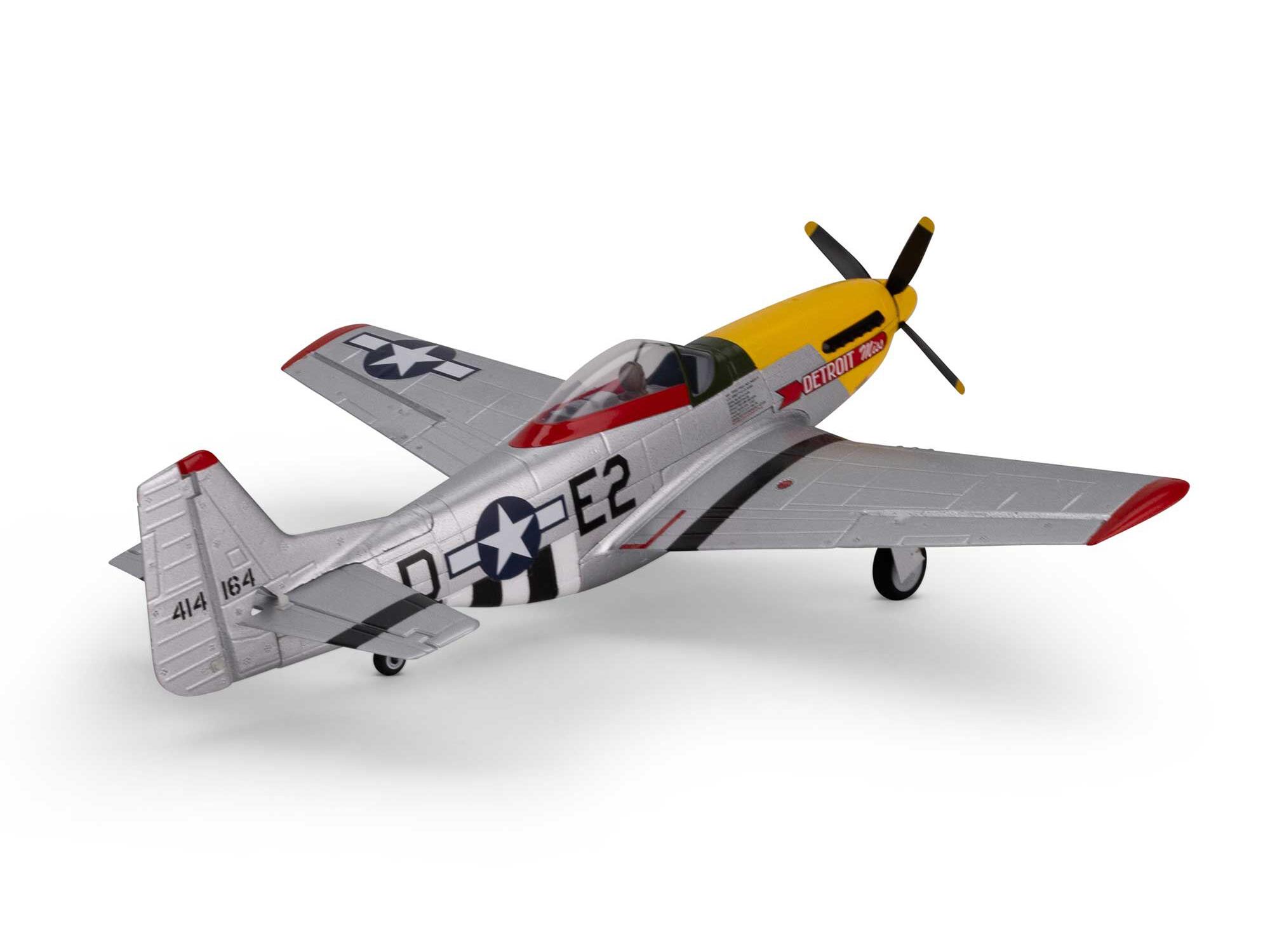 UMX P-51D Mustang "Detroit Miss" BNF Basic with AS3X and SAF-4