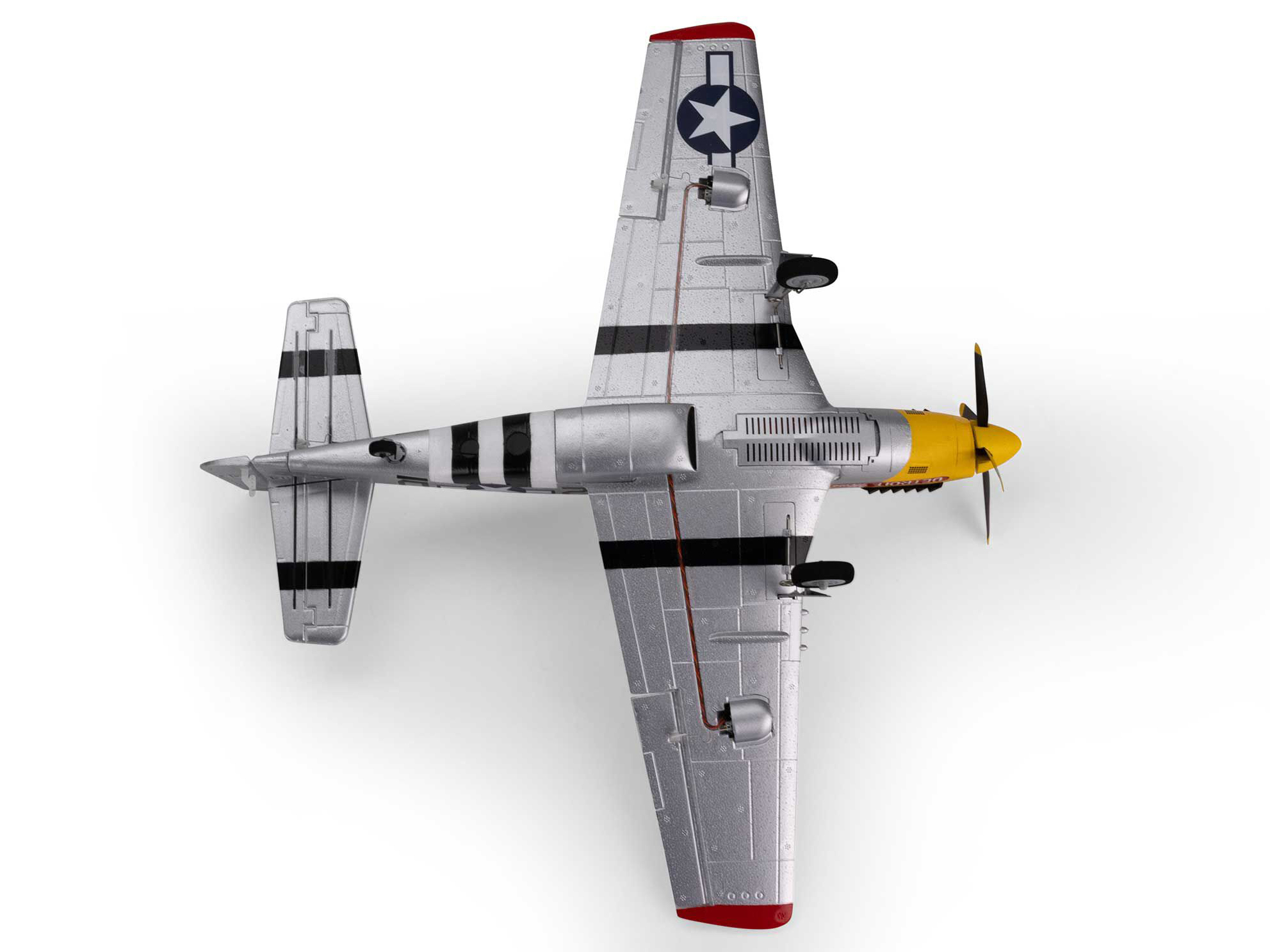 UMX P-51D Mustang "Detroit Miss" BNF Basic with AS3X and SAF-15