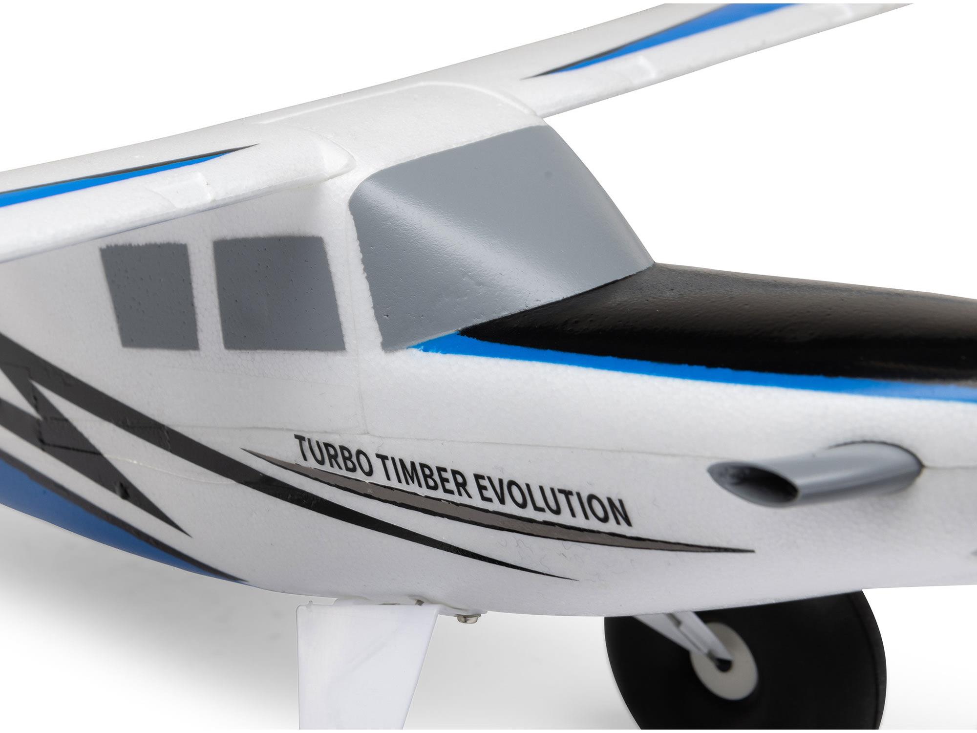 UMX Turbo Timber Evolution BNF Basic with AS3X and SAFE-12