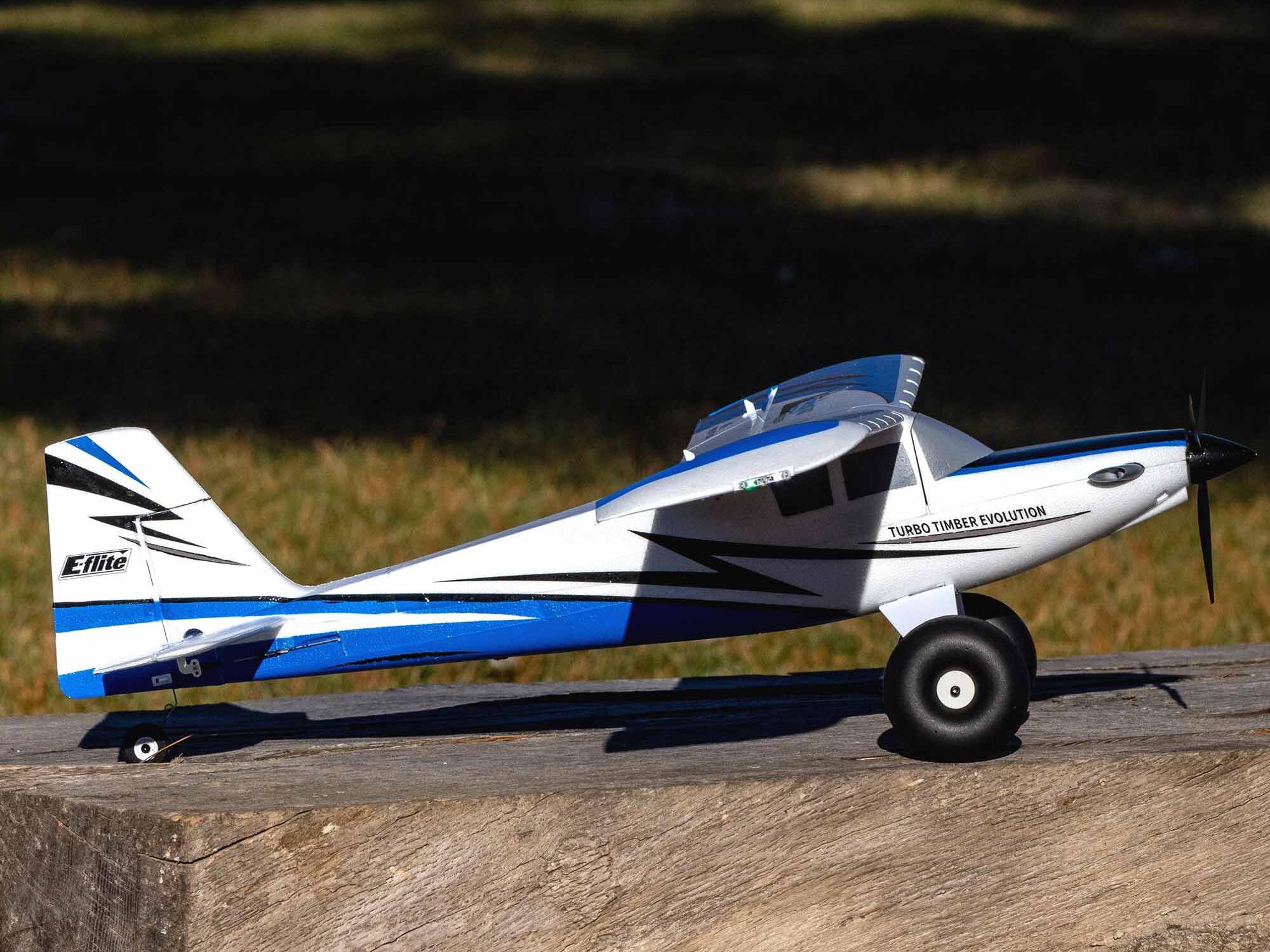 UMX Turbo Timber Evolution BNF Basic with AS3X and SAFE-23