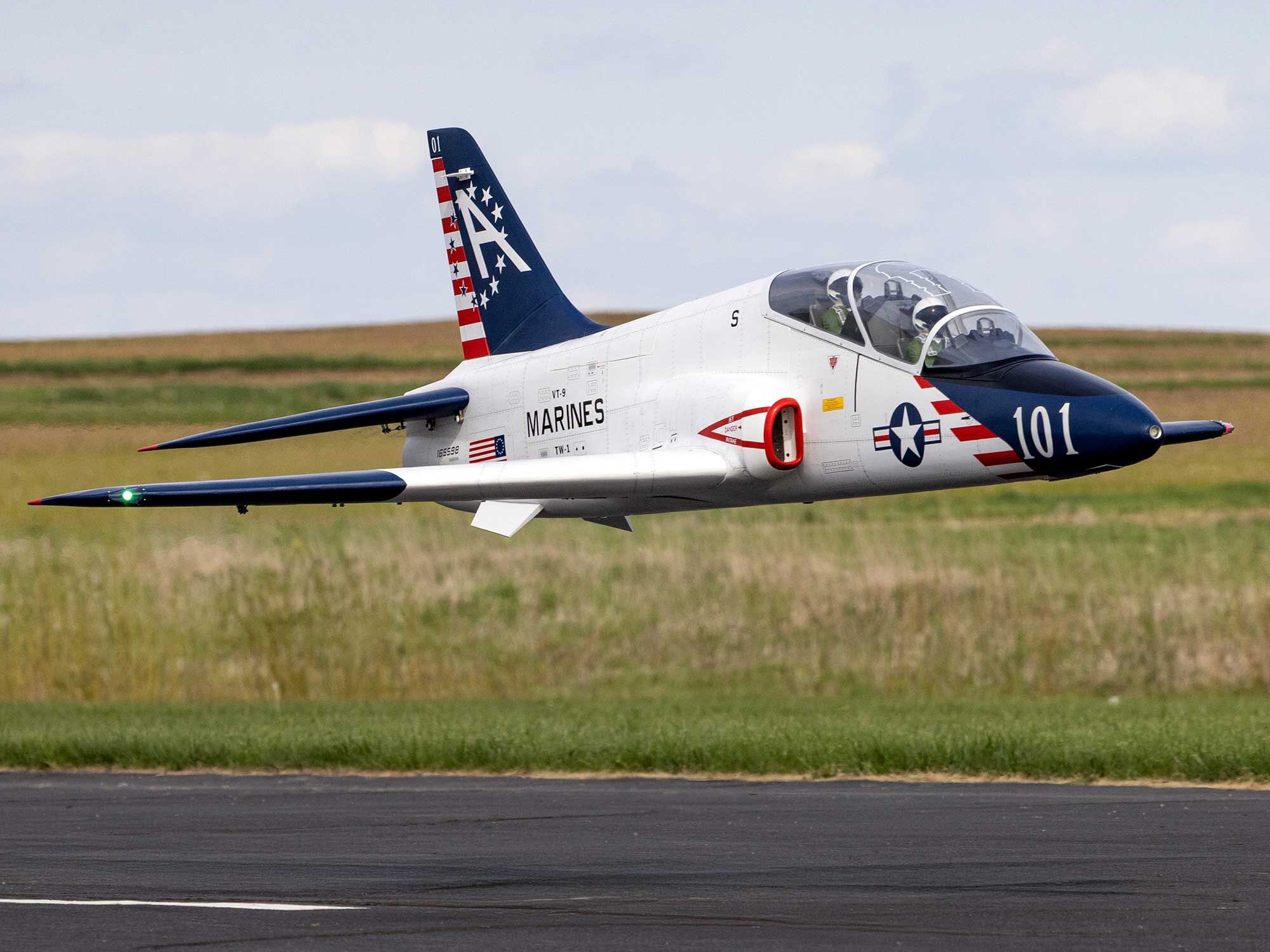 Hawk/T-45 140-160N ARF with Retract Set-17