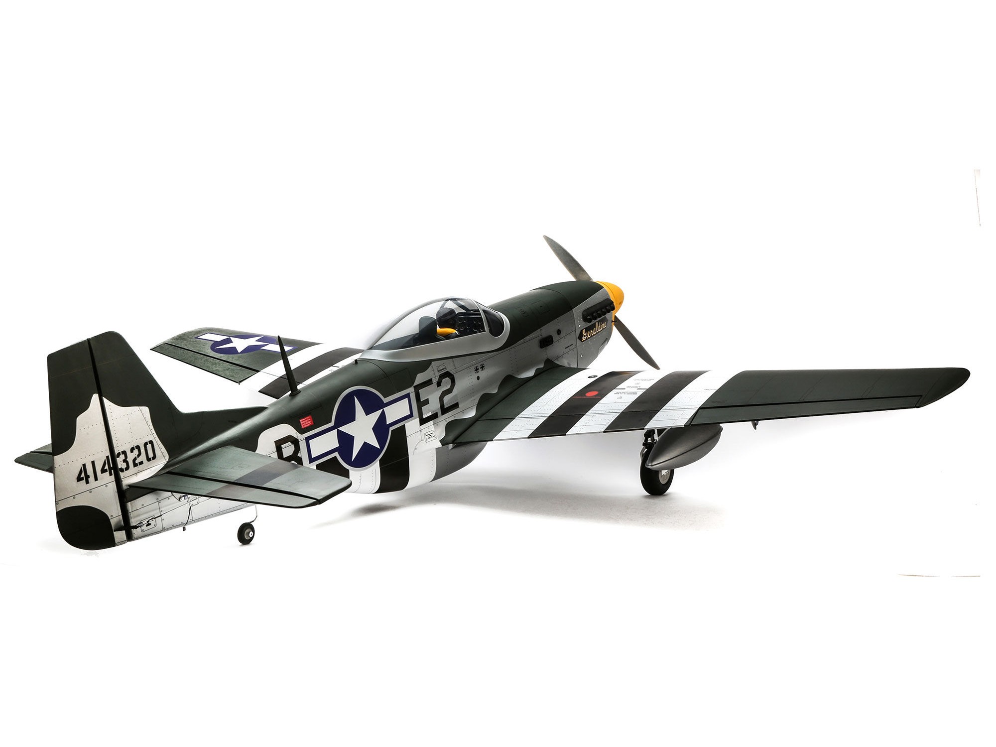 P-51D Mustang 20cc ARF, 69.5"-2
