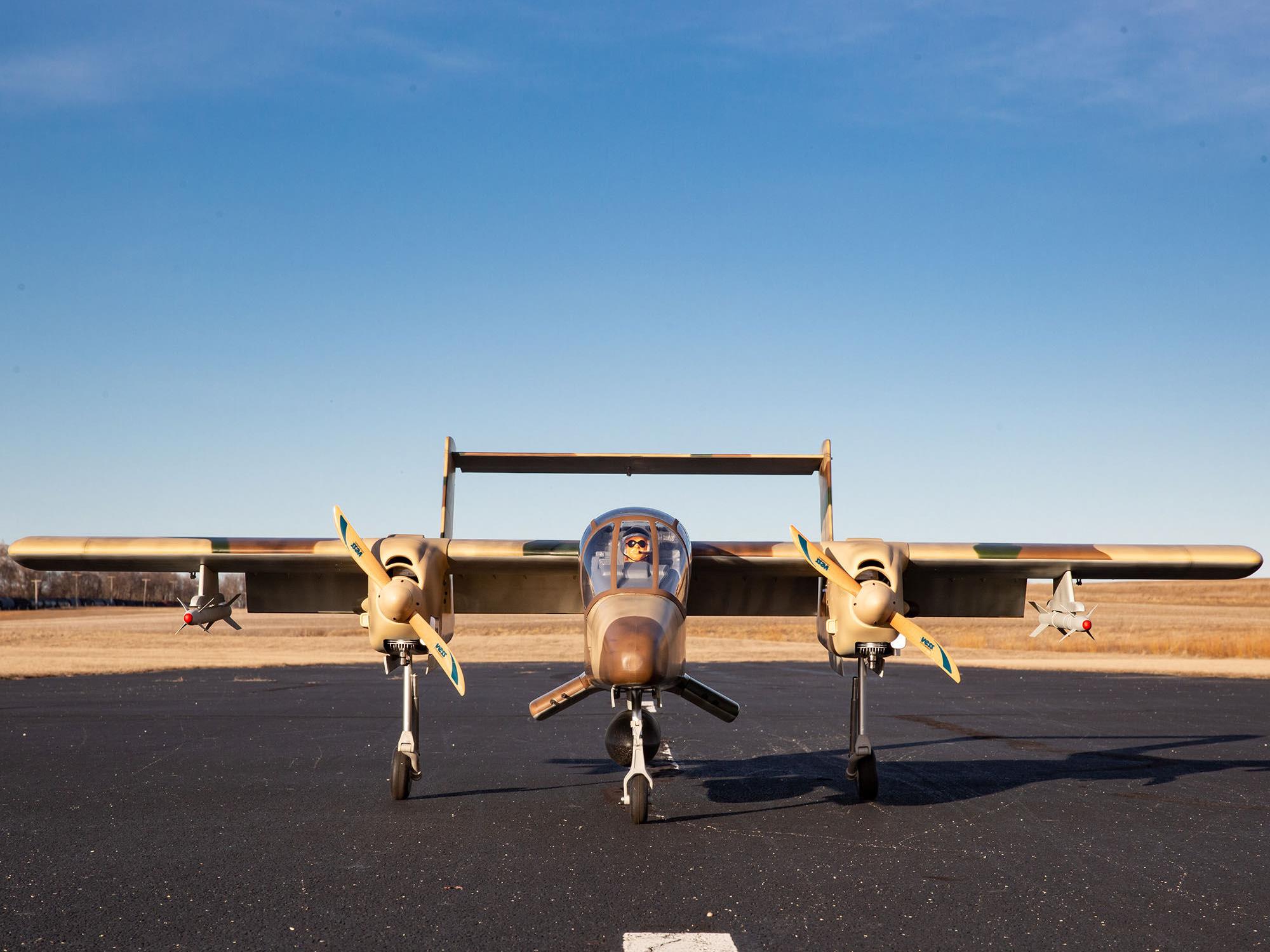 OV-10 Bronco 30cc ARF w/ Landing Gear Set-3