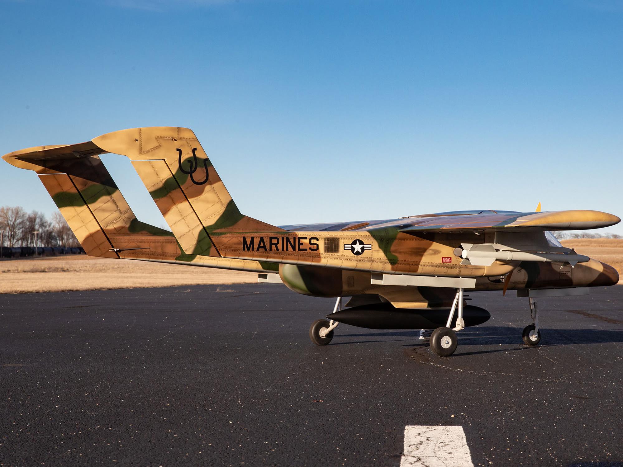 OV-10 Bronco 30cc ARF w/ Landing Gear Set-4