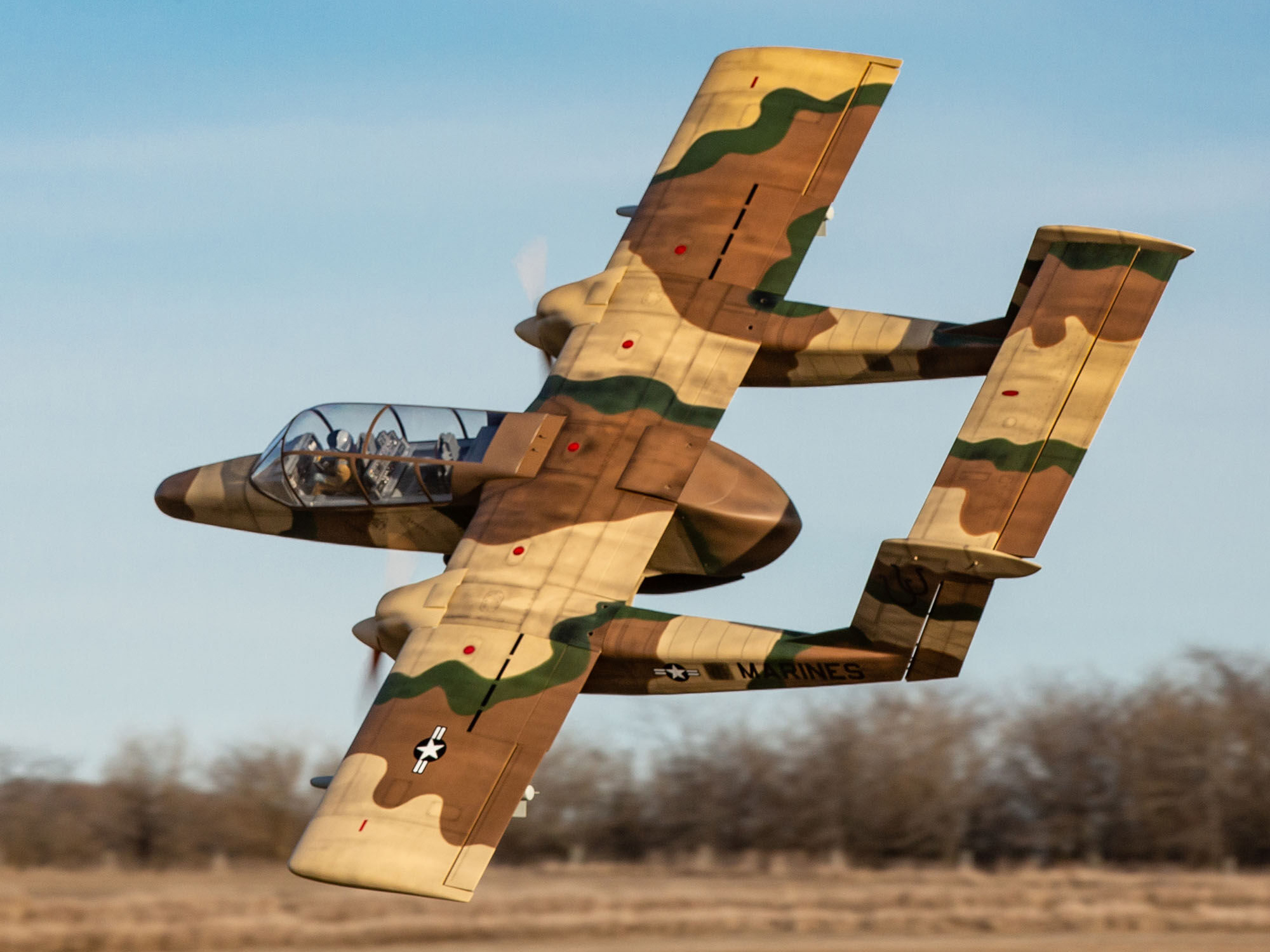 OV-10 Bronco 30cc ARF w/ Landing Gear Set-14