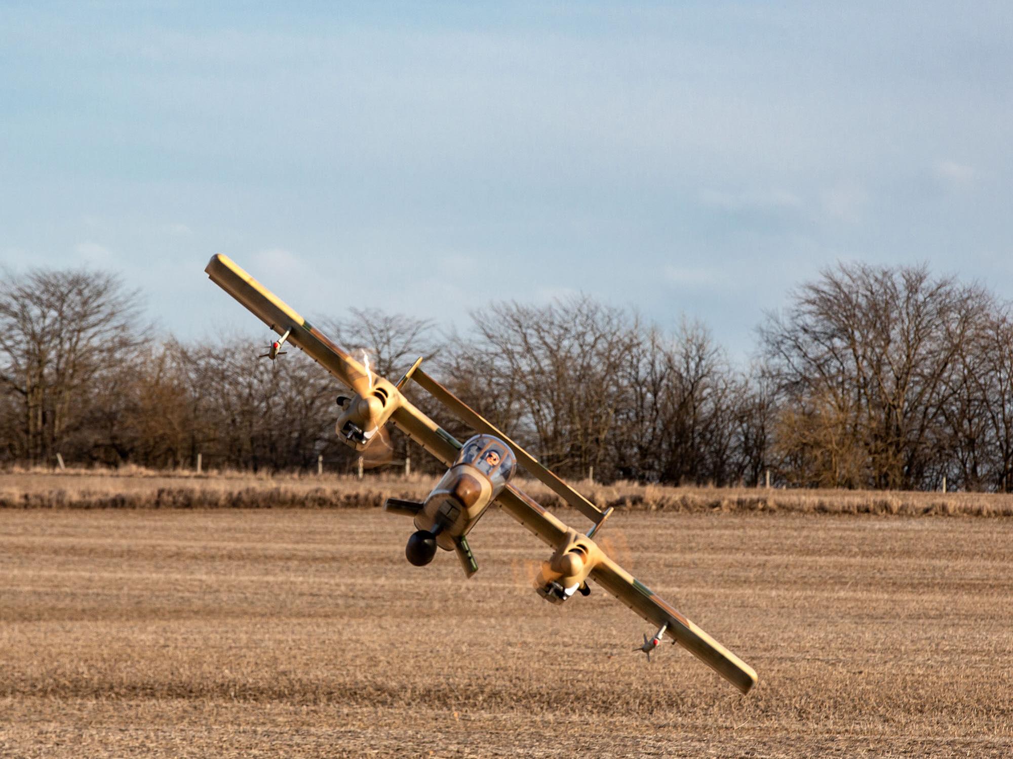 OV-10 Bronco 30cc ARF w/ Landing Gear Set-17