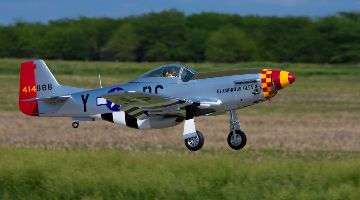 P-51D Mustang 60cc ARF-6
