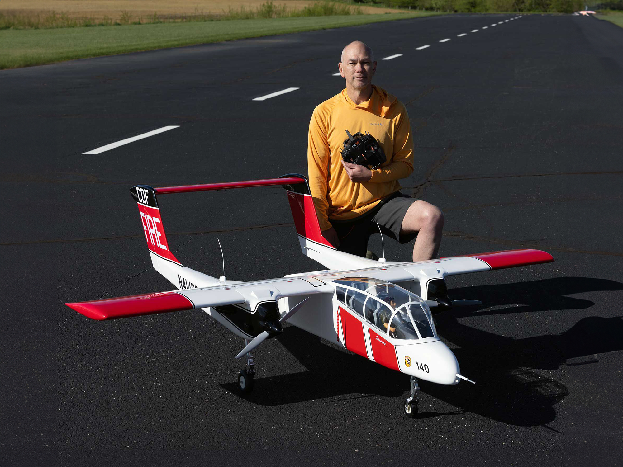 OV-10 Bronco 20cc ARF, 84" with Landing Gear Set-25