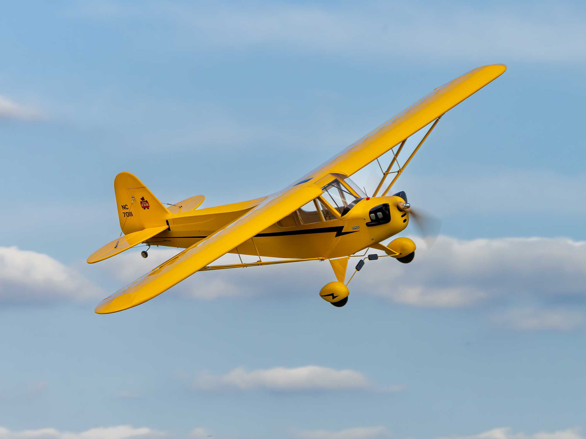 J-3 Cub 10cc EP PNP, 82.5"-16