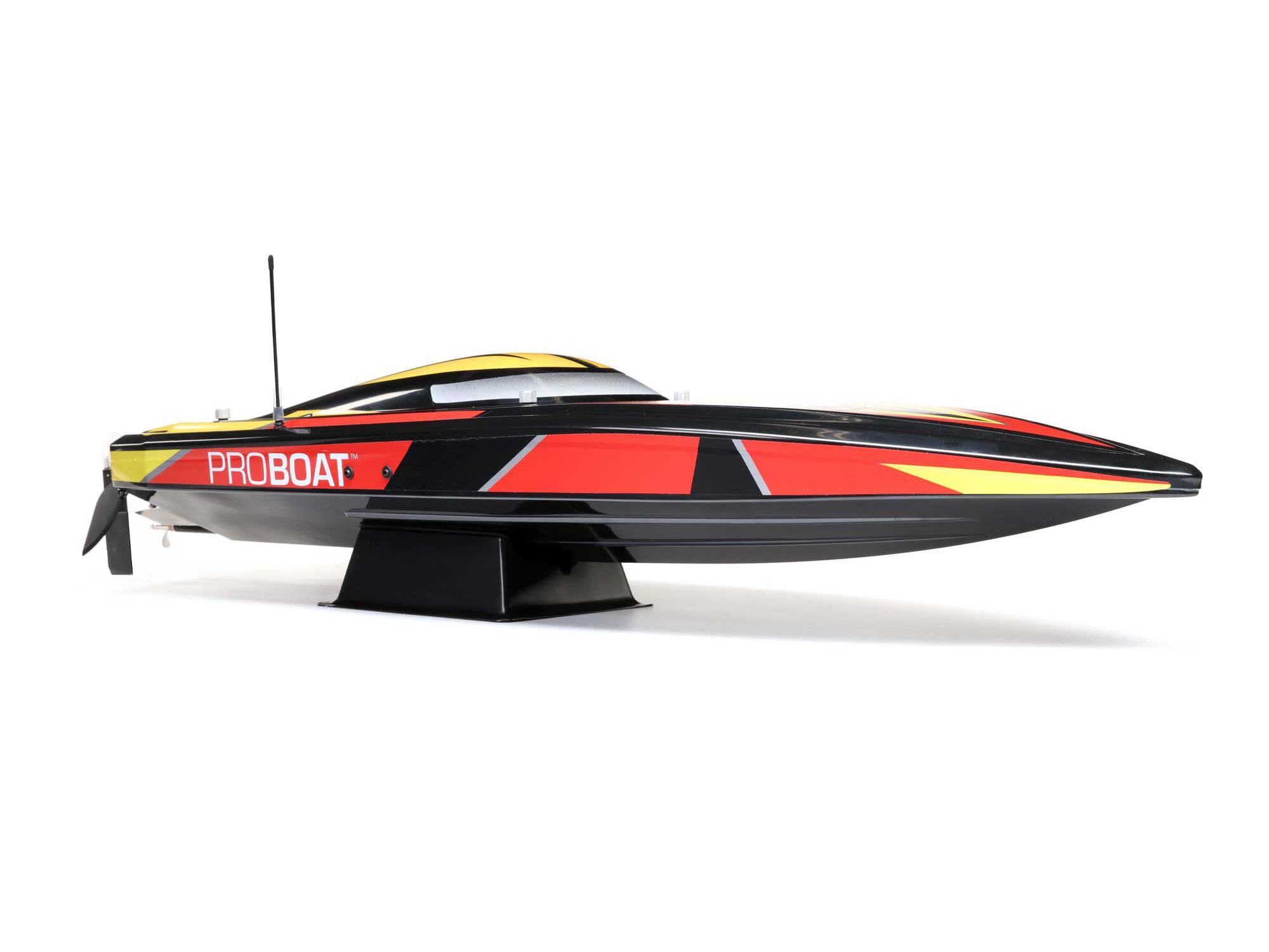 Sonicwake 36" Self-Righting Brushless Deep-V RTR, Black-5