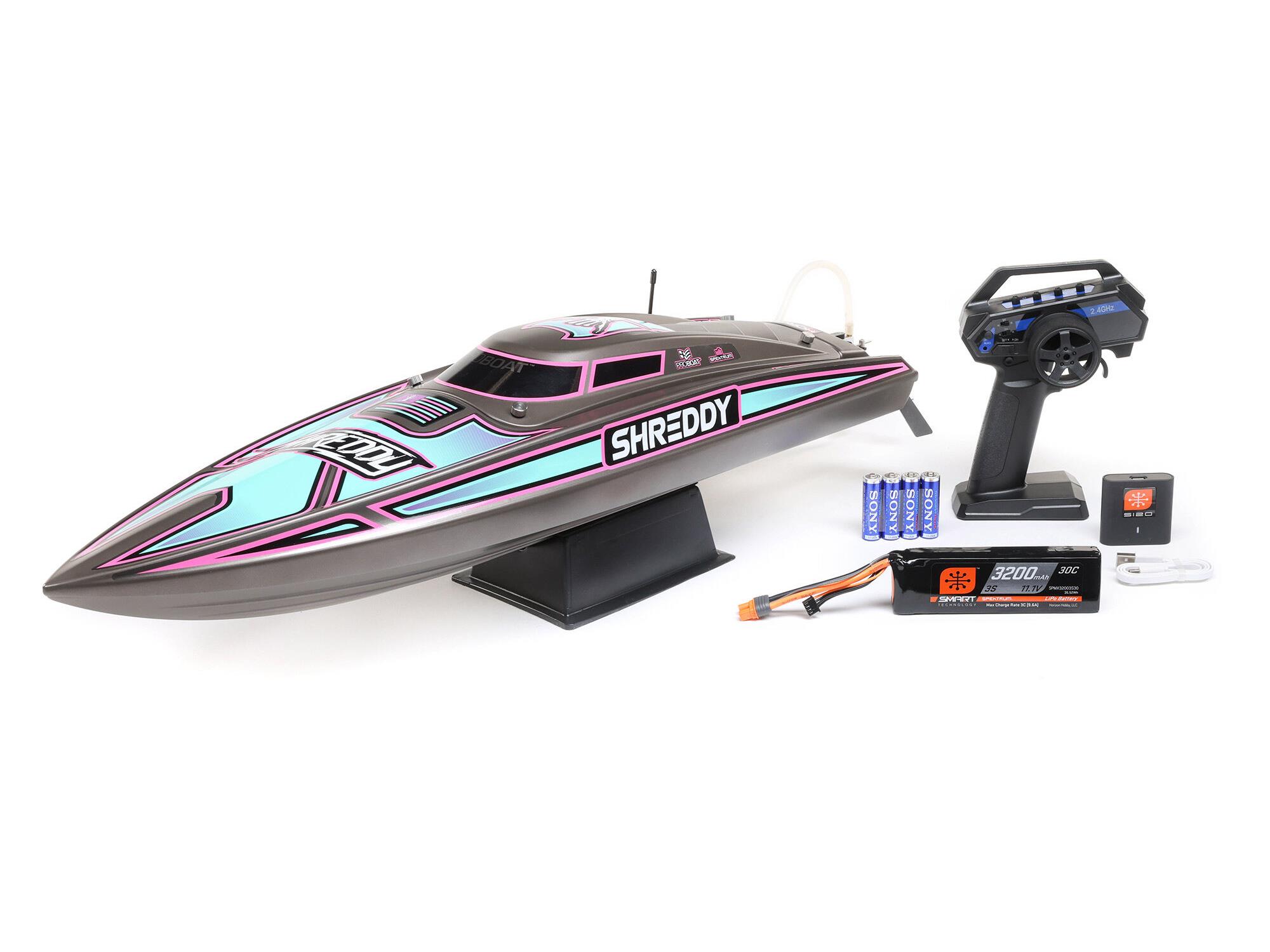 Recoil 2 V2 26" Self-Righting Brushless Deep-V RTR, Shreddy-9