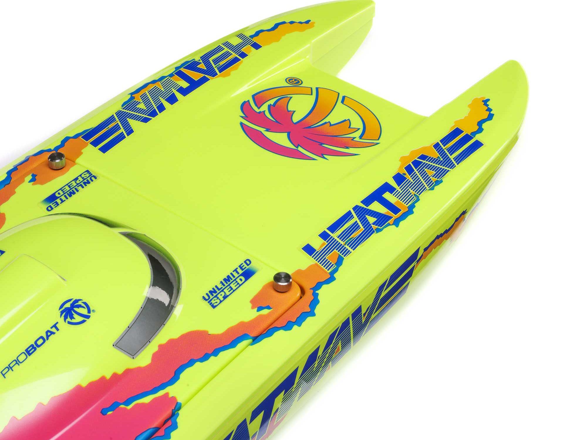 Blackjack 24" V2 Catamaran Brushless: RTR, Heat Wave Visual-14