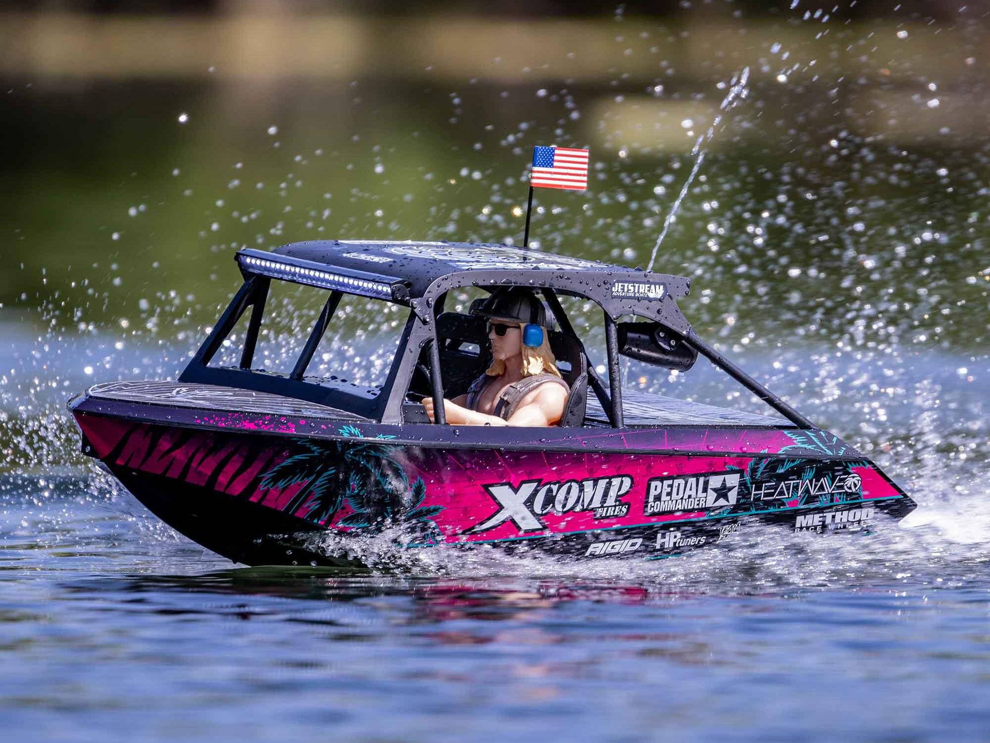 1/6 24" Jetstream Jet Boat RTR, Shreddy-23