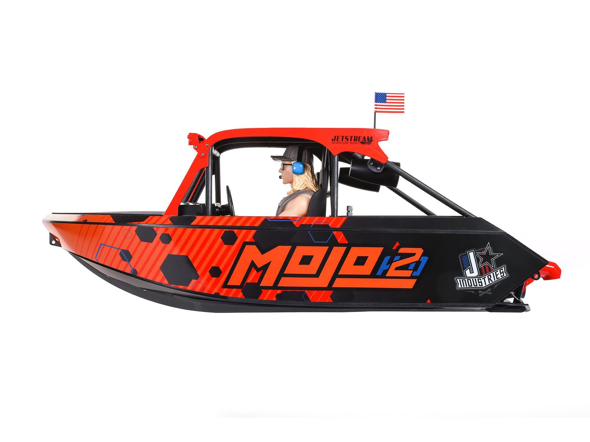1/6 24" Jetstream Jet Boat RTR, Mojo-6