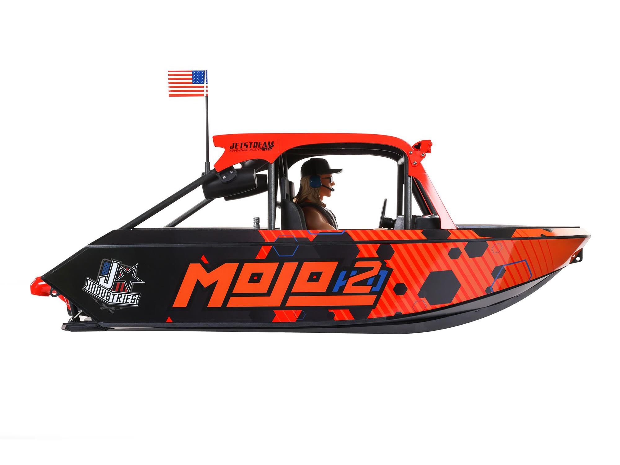 1/6 24" Jetstream Jet Boat RTR, Mojo-8