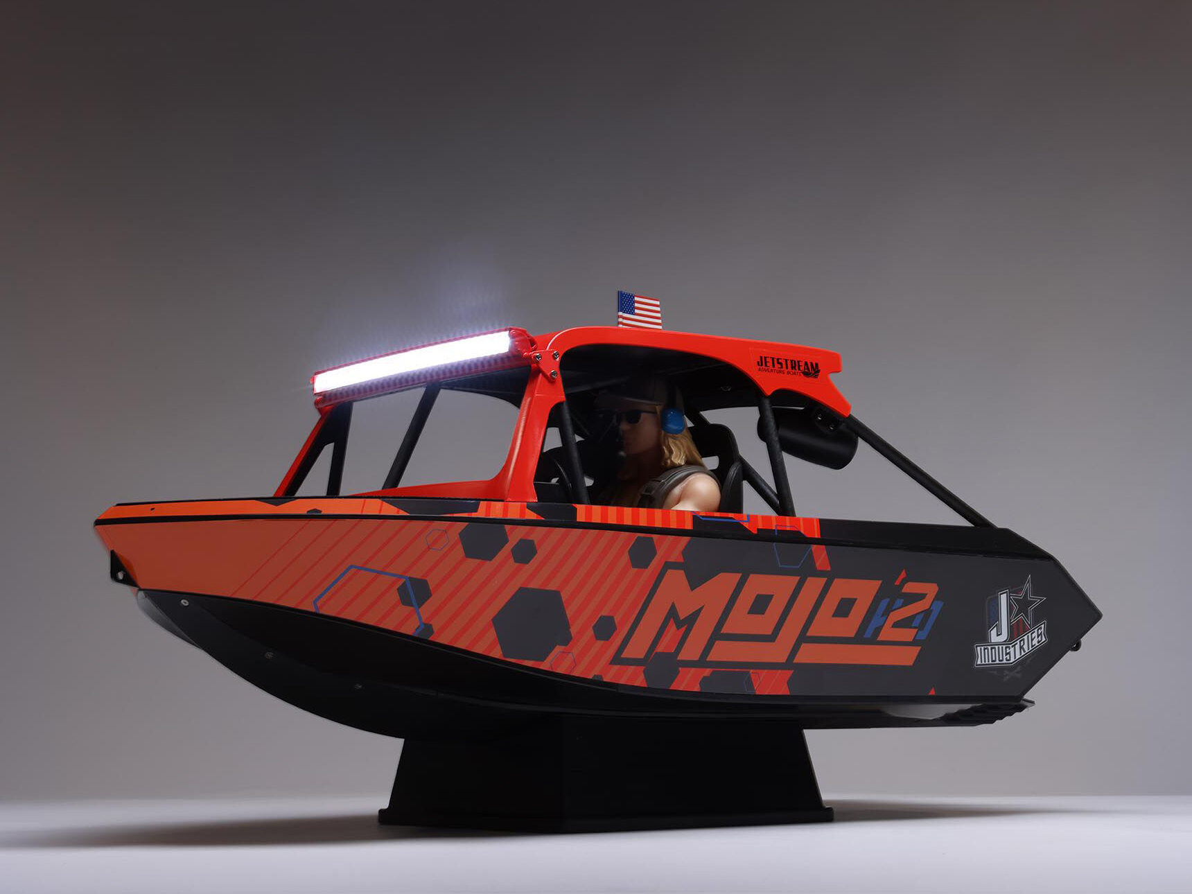 1/6 24" Jetstream Jet Boat RTR, Mojo-14