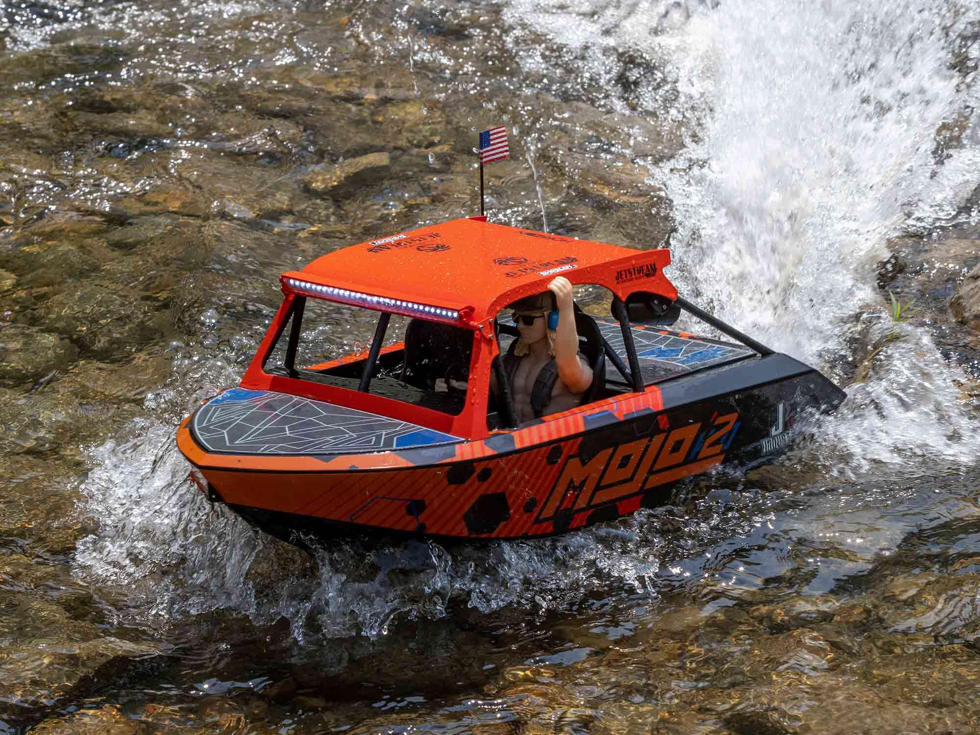 1/6 24" Jetstream Jet Boat RTR, Mojo-17