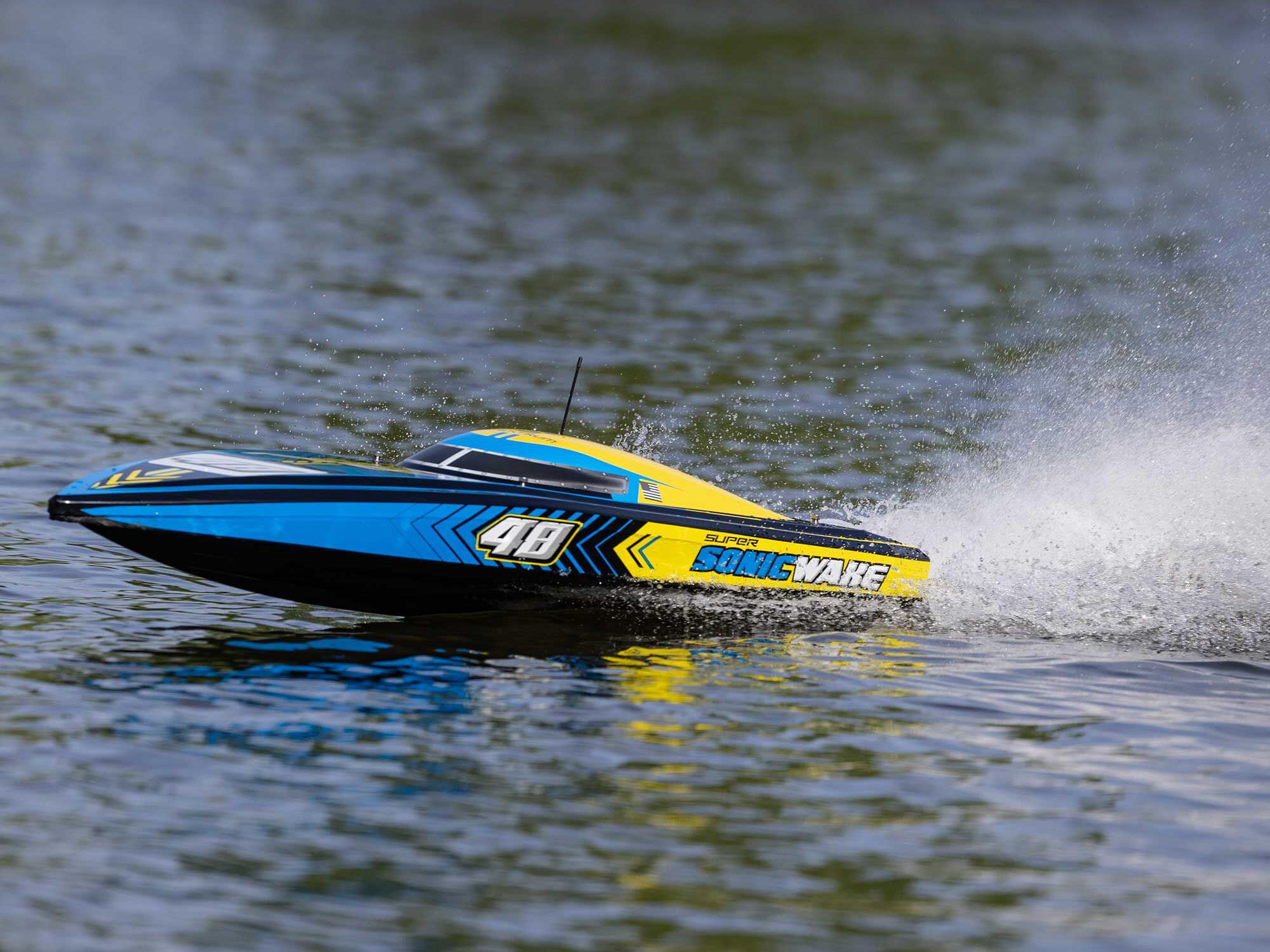 Super Sonicwake 48" 8S Self-Righting Brushless Deep-V RTR-23
