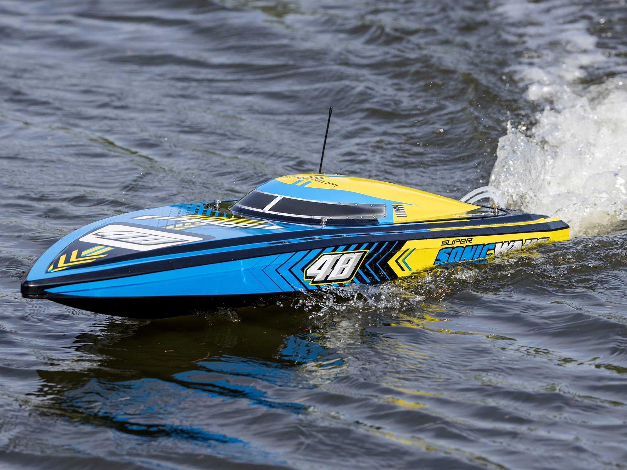 Super Sonicwake 48" 8S Self-Righting Brushless Deep-V RTR-24